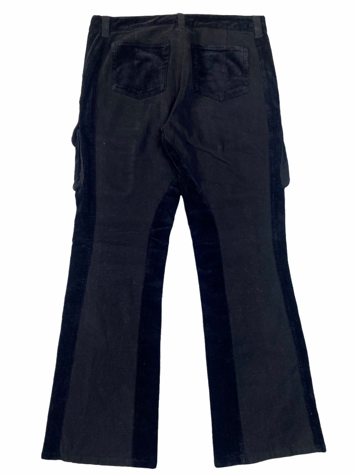 14th Addiction 1990s Atsuro Tayama - Hybrid Corduroy Flared Pants Size US 30 / EU 46 - 3 Thumbnail