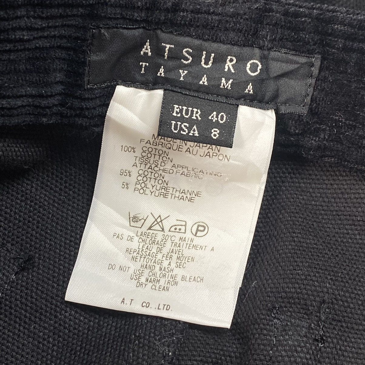 14th Addiction 1990s Atsuro Tayama - Hybrid Corduroy Flared Pants Size US 30 / EU 46 - 10 Thumbnail