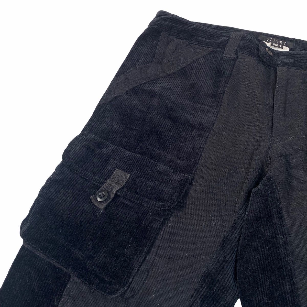 14th Addiction 1990s Atsuro Tayama - Hybrid Corduroy Flared Pants Size US 30 / EU 46 - 6 Thumbnail