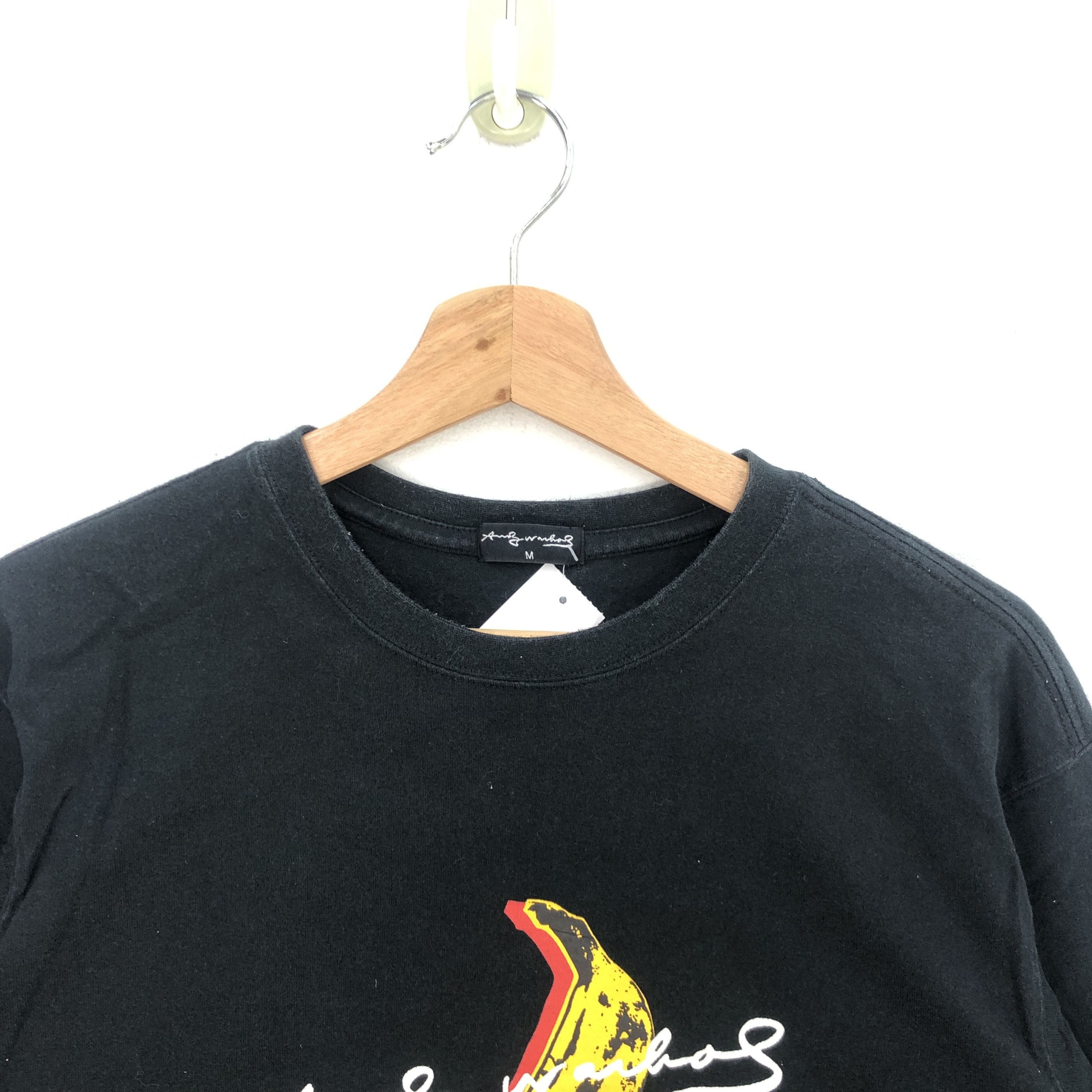 Andy Warhol × Vintage Vintage Andy Warhol T Shirt Signature Pop Art Banana Tee Size US L / EU 52-54 / 3 - 2 Thumbnail
