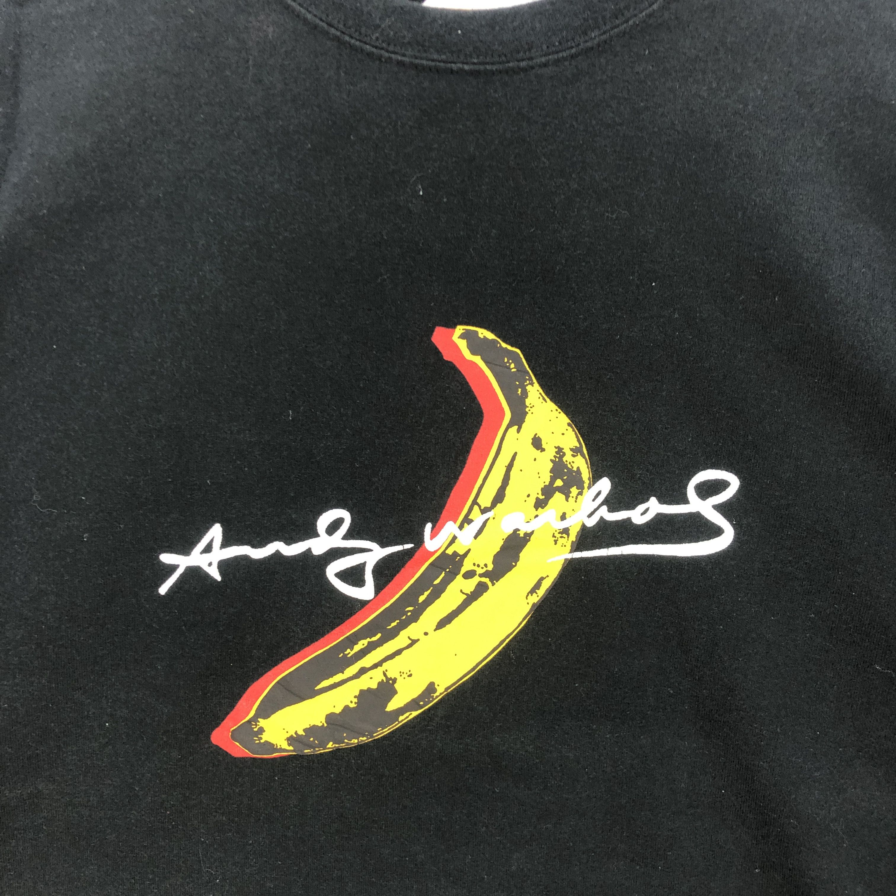 Andy Warhol × Vintage Vintage Andy Warhol T Shirt Signature Pop Art Banana Tee Size US L / EU 52-54 / 3 - 4 Thumbnail