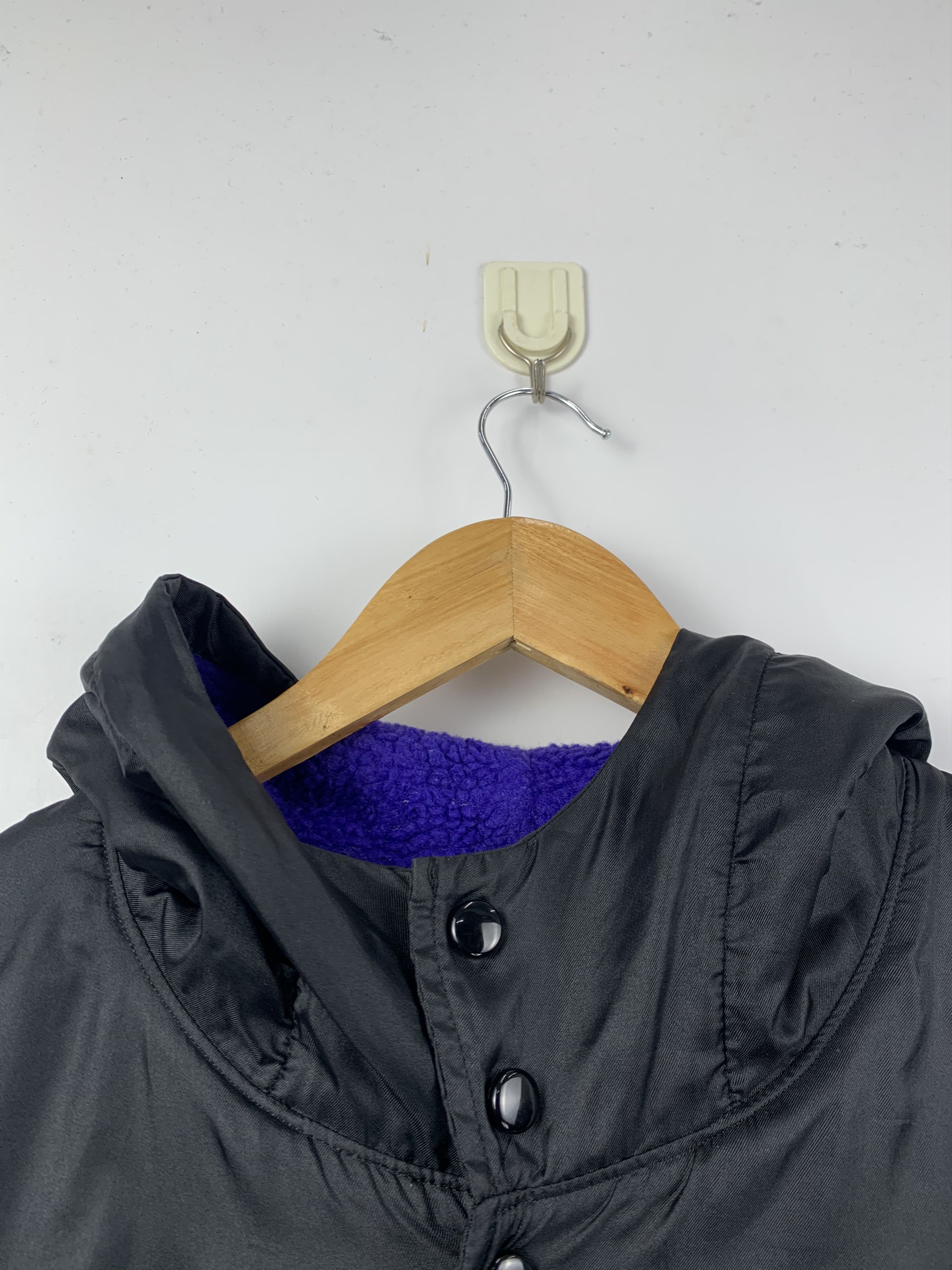 Adidas Vintage Adidas Button Up Trefoil Hooded Nylon Jacket Size US XXL / EU 58 / 5 - 7 Thumbnail