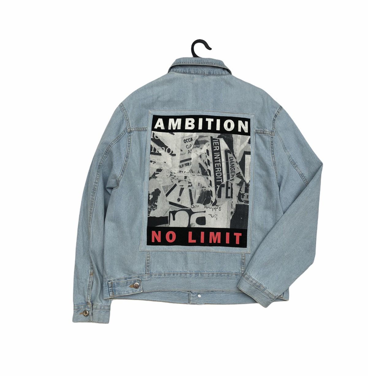 Bershka Bershka Ambition Oversize Fit Denim Jacket Size US XL / EU 56 / 4 - 5 Thumbnail
