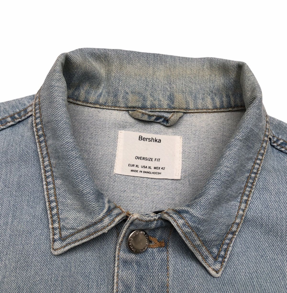 Bershka Bershka Ambition Oversize Fit Denim Jacket Size US XL / EU 56 / 4 - 12 Thumbnail