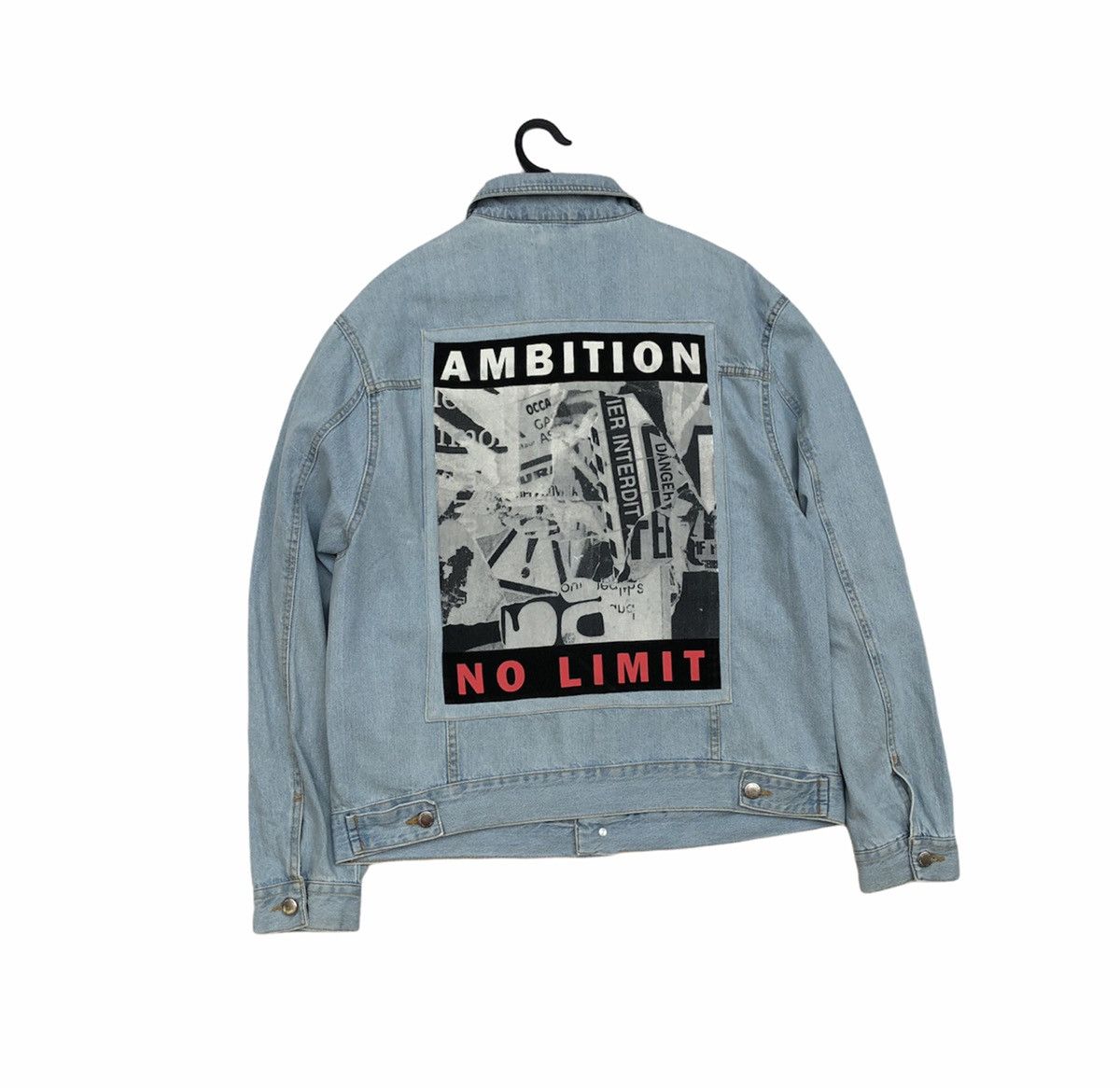 Bershka Bershka Ambition Oversize Fit Denim Jacket Size US XL / EU 56 / 4 - 7 Thumbnail