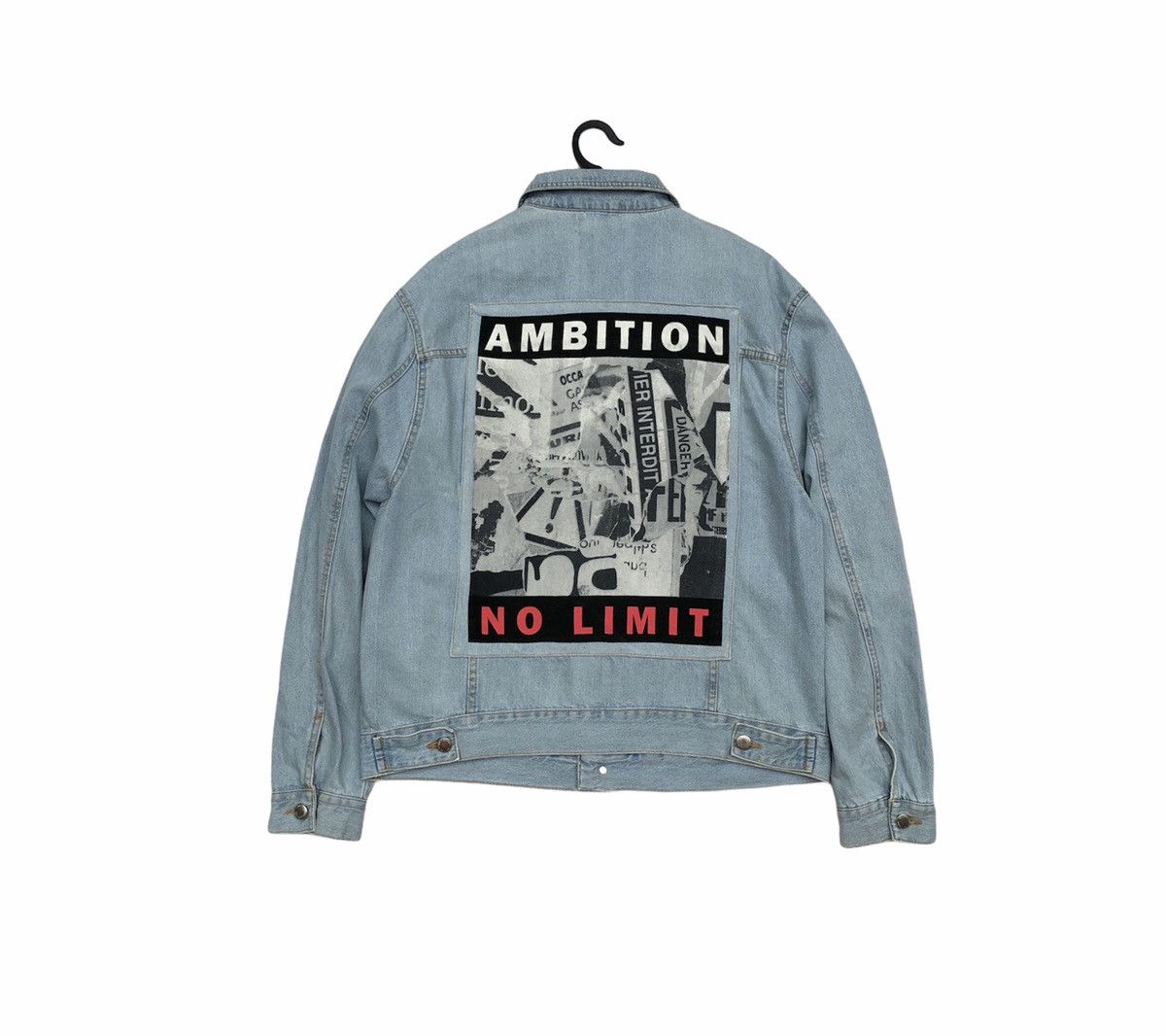 Bershka Bershka Ambition Oversize Fit Denim Jacket Size US XL / EU 56 / 4 - 6 Thumbnail