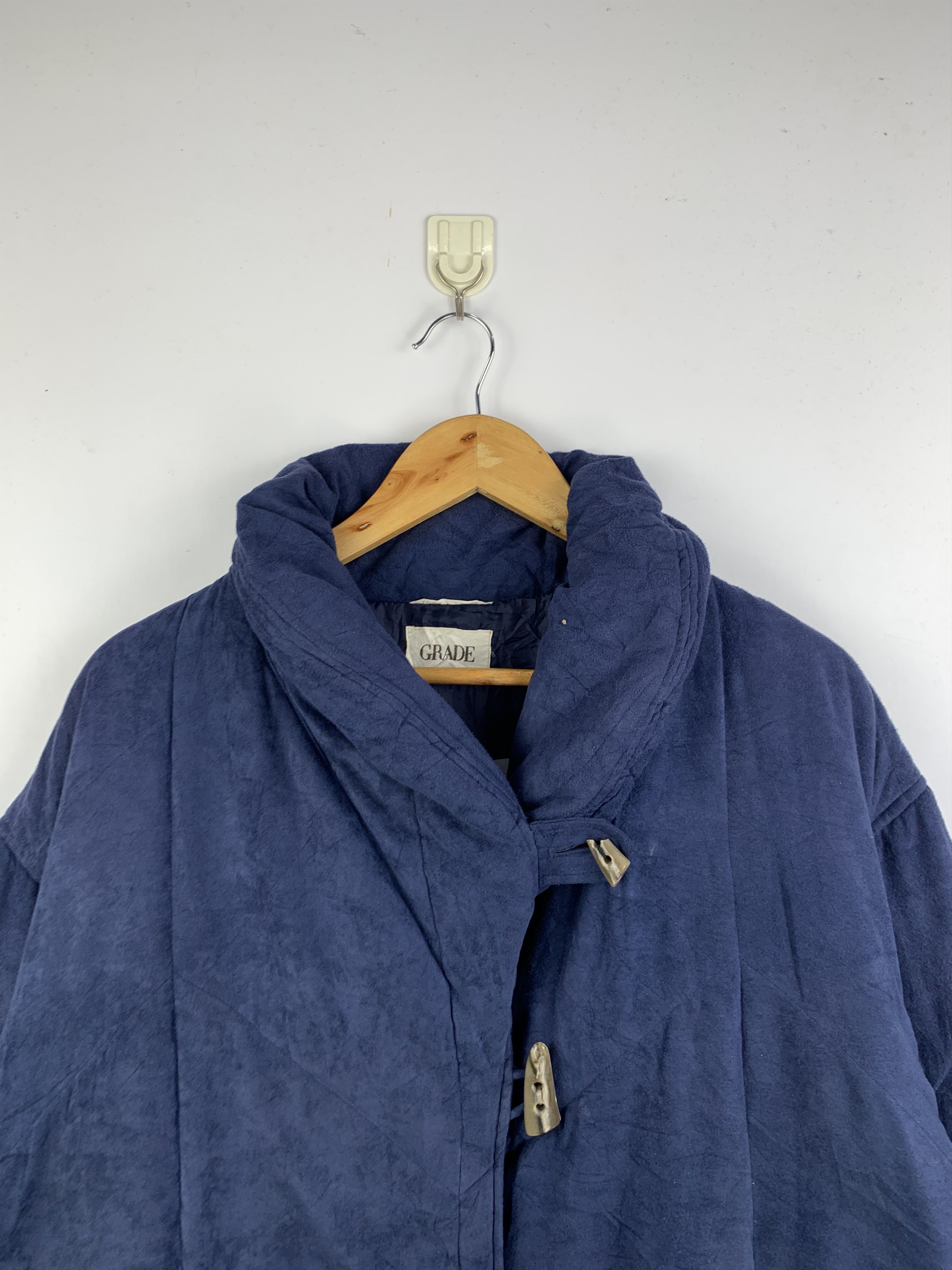 Japanese Brand Vintage GRADE Sherpa Fleece Jacket Size XL / US 12-14 / IT 48-50 - 3 Thumbnail