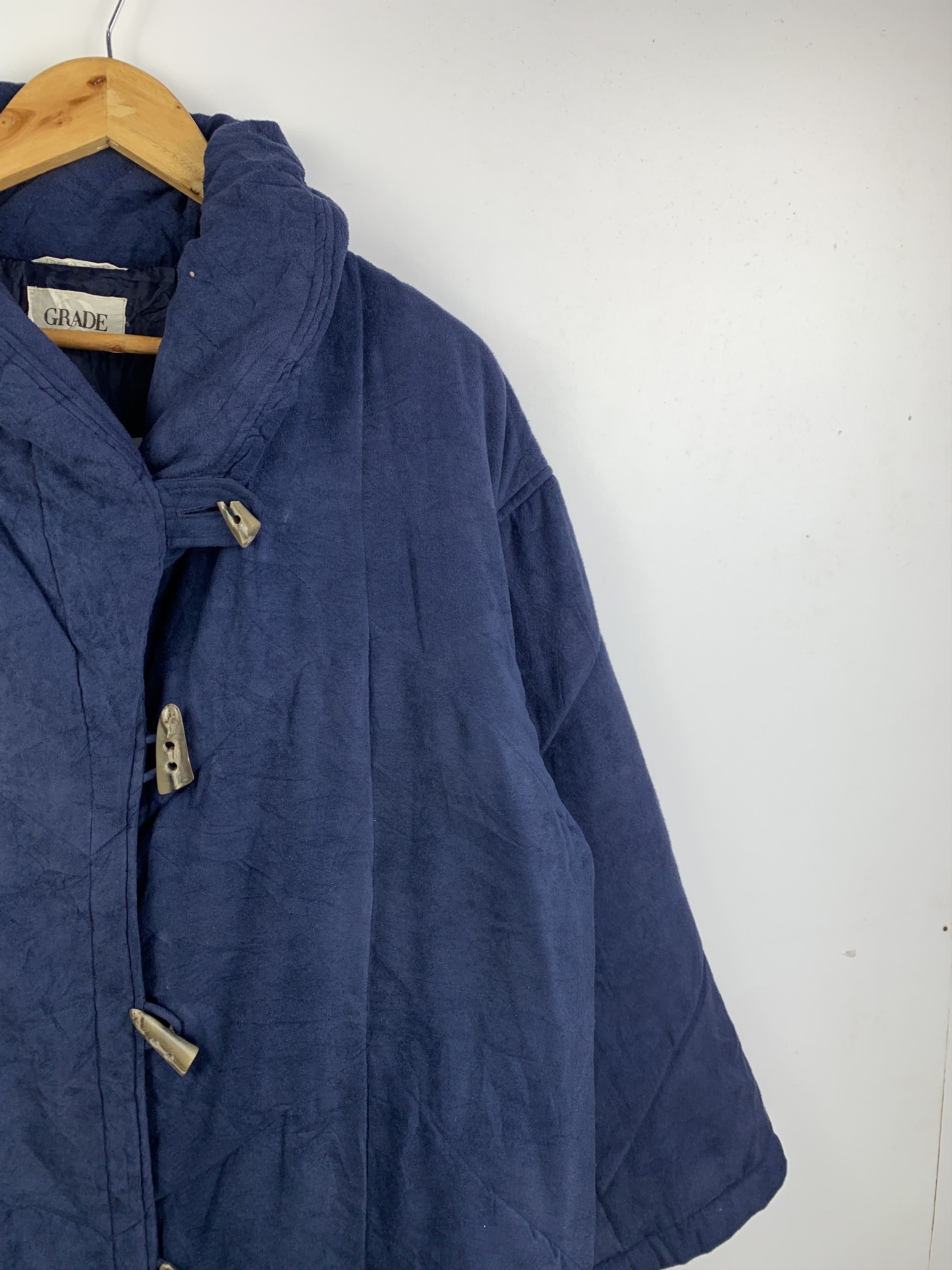 Japanese Brand Vintage GRADE Sherpa Fleece Jacket Size XL / US 12-14 / IT 48-50 - 4 Thumbnail