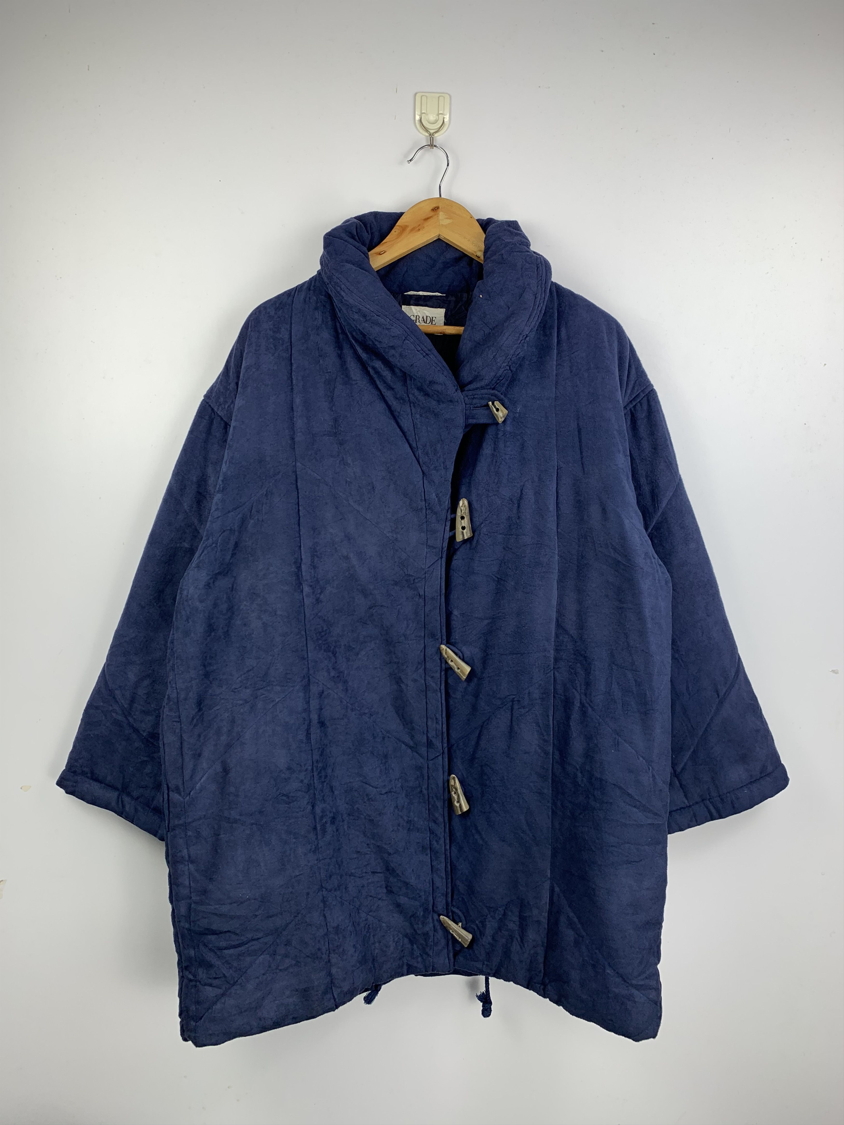 Japanese Brand Vintage GRADE Sherpa Fleece Jacket Size XL / US 12-14 / IT 48-50 - 1 Thumbnail