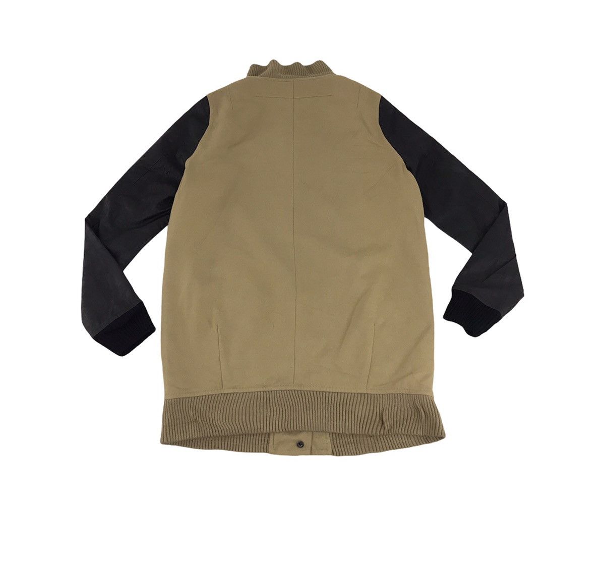 Japanese Brand Emoda Simple Varsity Jacket Quilted Inne Snap Button Size US M / EU 48-50 / 2 - 2 Thumbnail