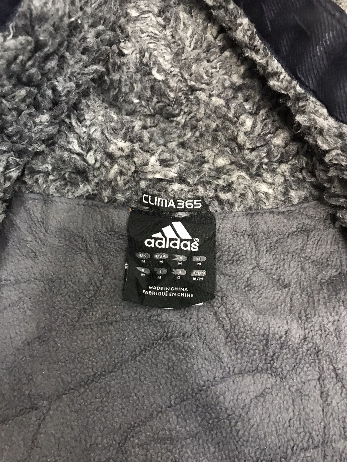 Adidas Adidas Clima 365 Athletic Coach Parkas Hoodies Wool Sherpa Size US XL / EU 56 / 4 - 6 Thumbnail