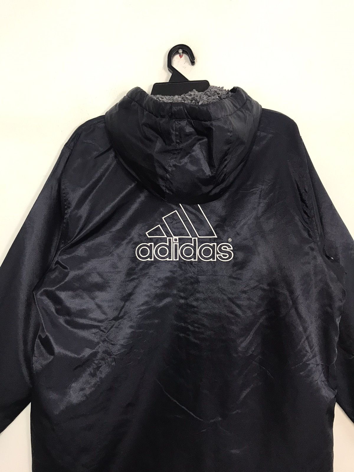 Adidas Adidas Clima 365 Athletic Coach Parkas Hoodies Wool Sherpa Size US XL / EU 56 / 4 - 4 Thumbnail