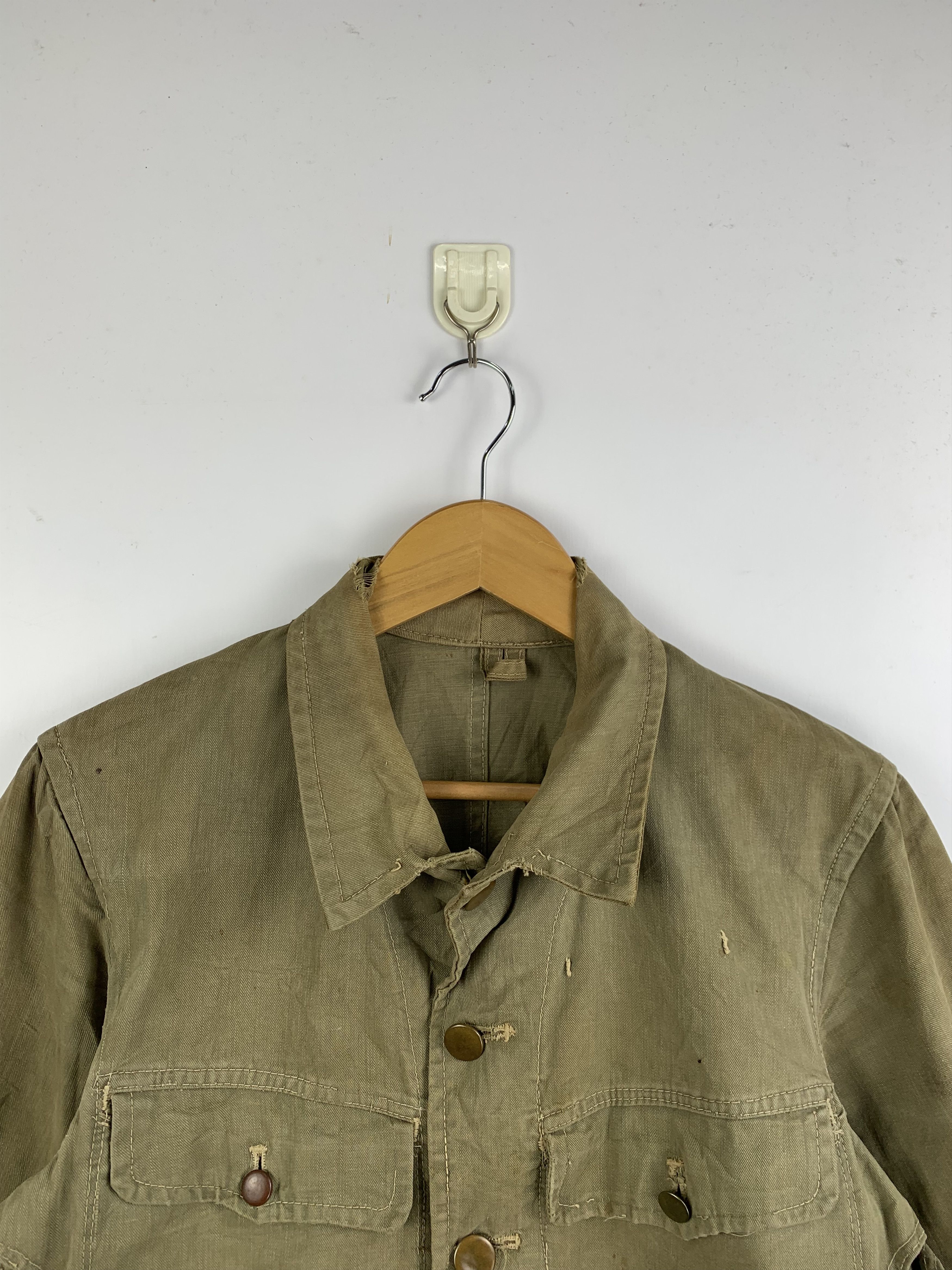 Japanese Brand Vintage Japanese Army Multi Pocket Coats Size US M / EU 48-50 / 2 - 2 Thumbnail