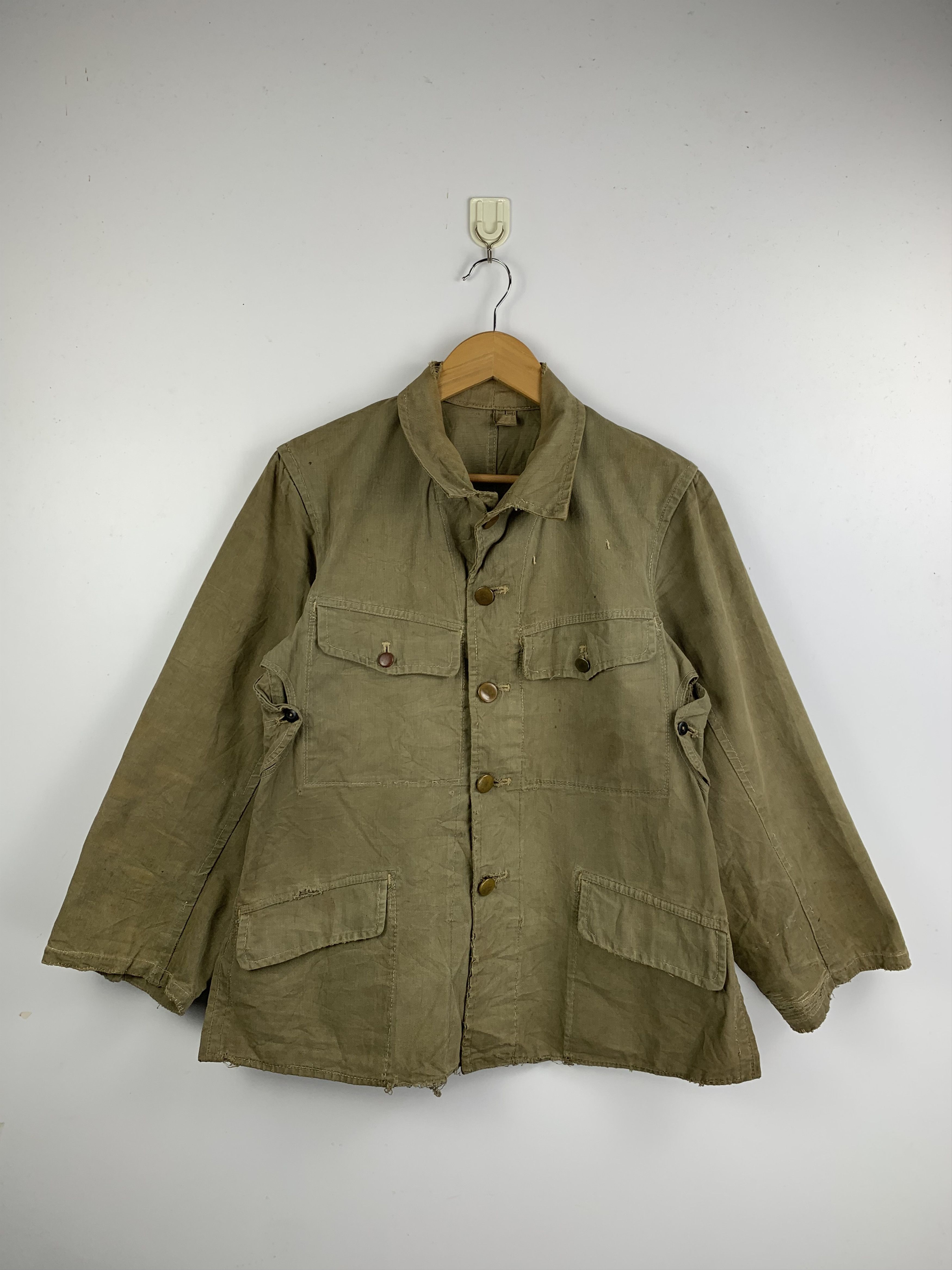 Japanese Brand Vintage Japanese Army Multi Pocket Coats Size US M / EU 48-50 / 2 - 1 Thumbnail