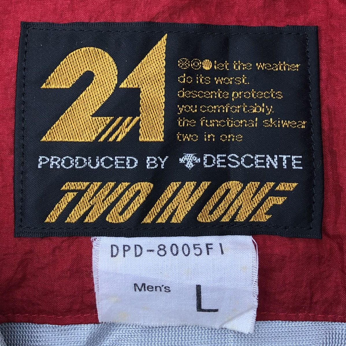 Descente Vintage Descente Racing Team Skiwear Removal Bomber Jacket Size US M / EU 48-50 / 2 - 17 Thumbnail
