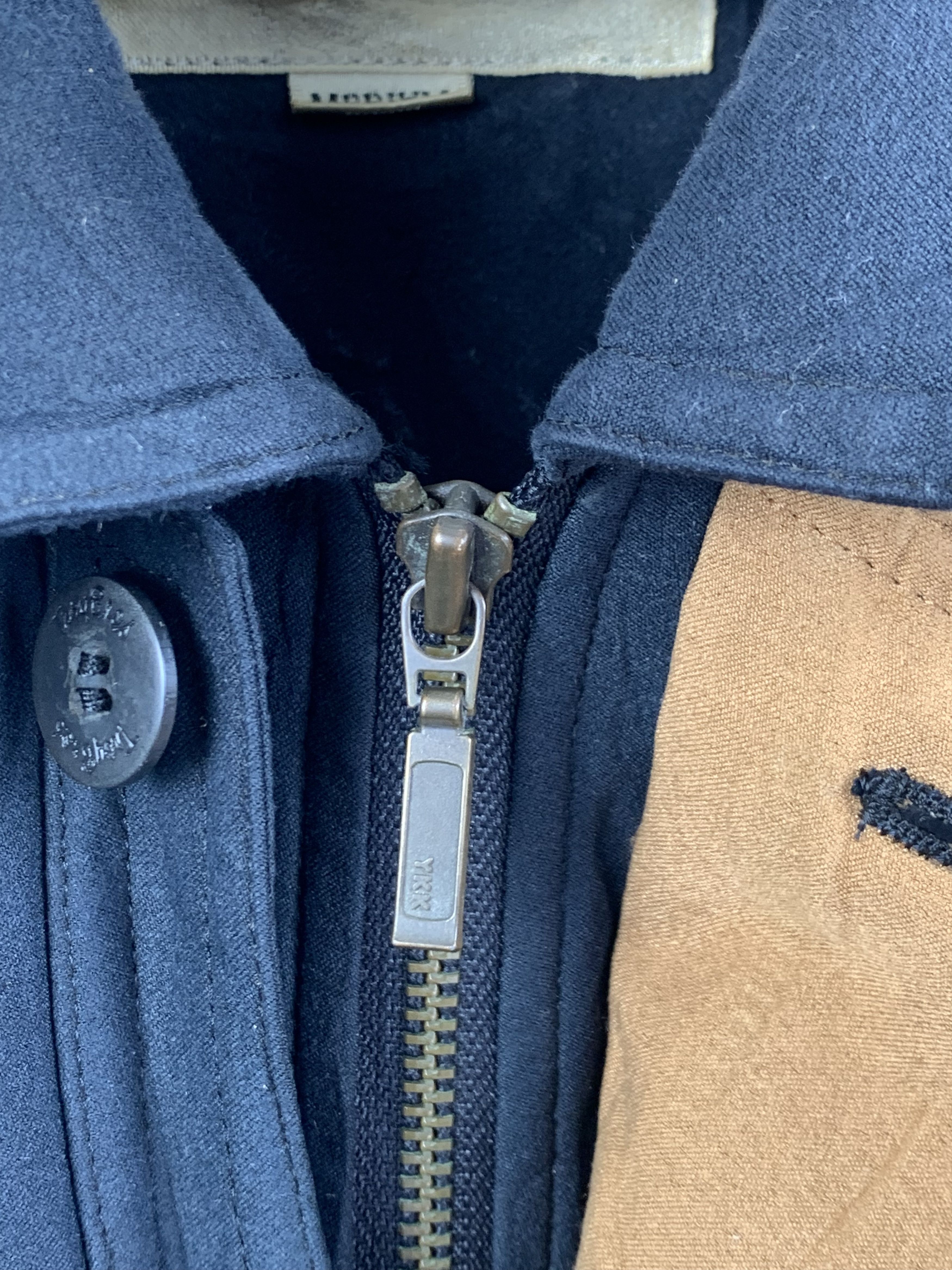 Japanese Brand Vintage TROY BROS Zip Up Workwear Bomber Jacket Size US M / EU 48-50 / 2 - 10 Thumbnail