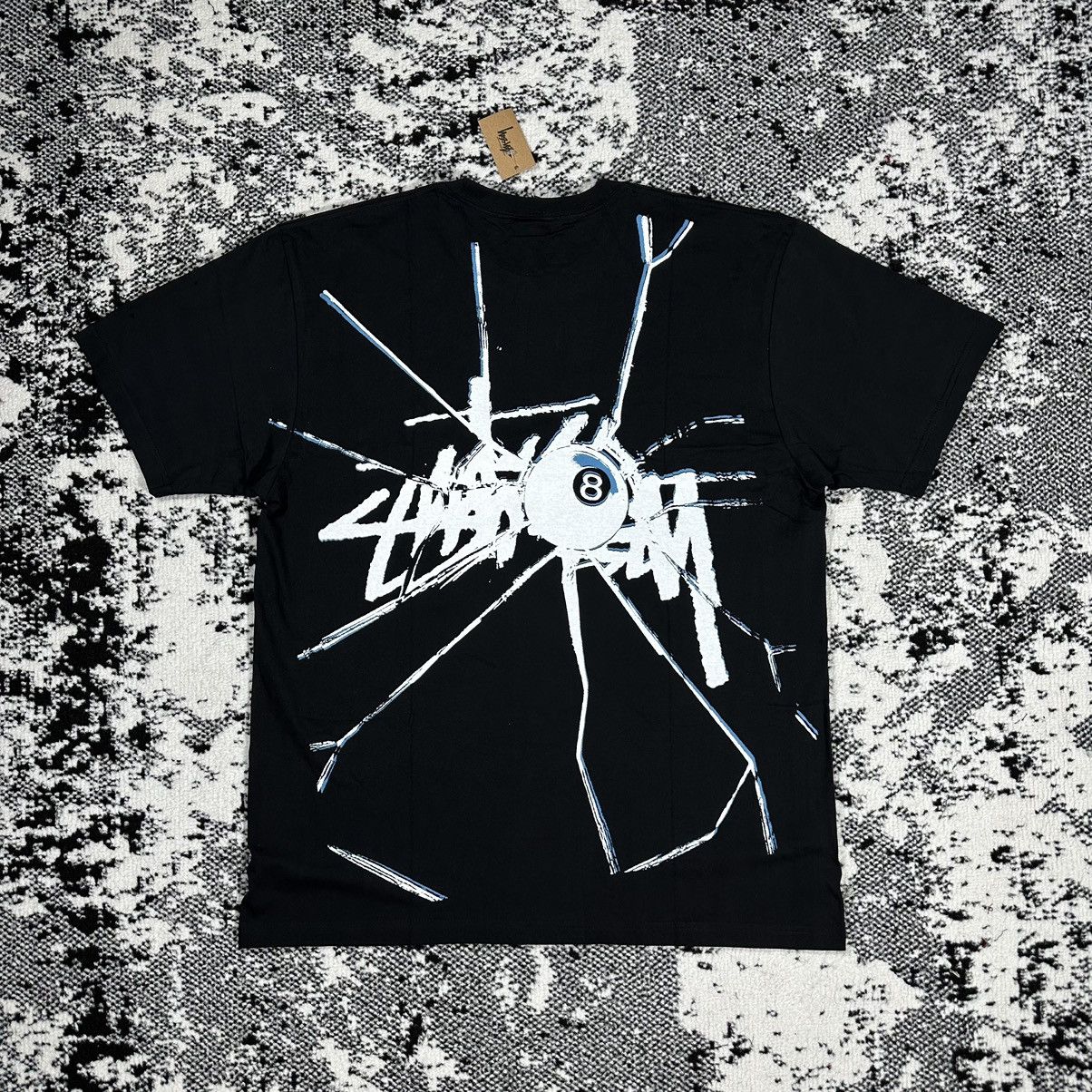 Stussy RARE STUSSY SHATTERED TEE IN BLACK - LARGE | Grailed