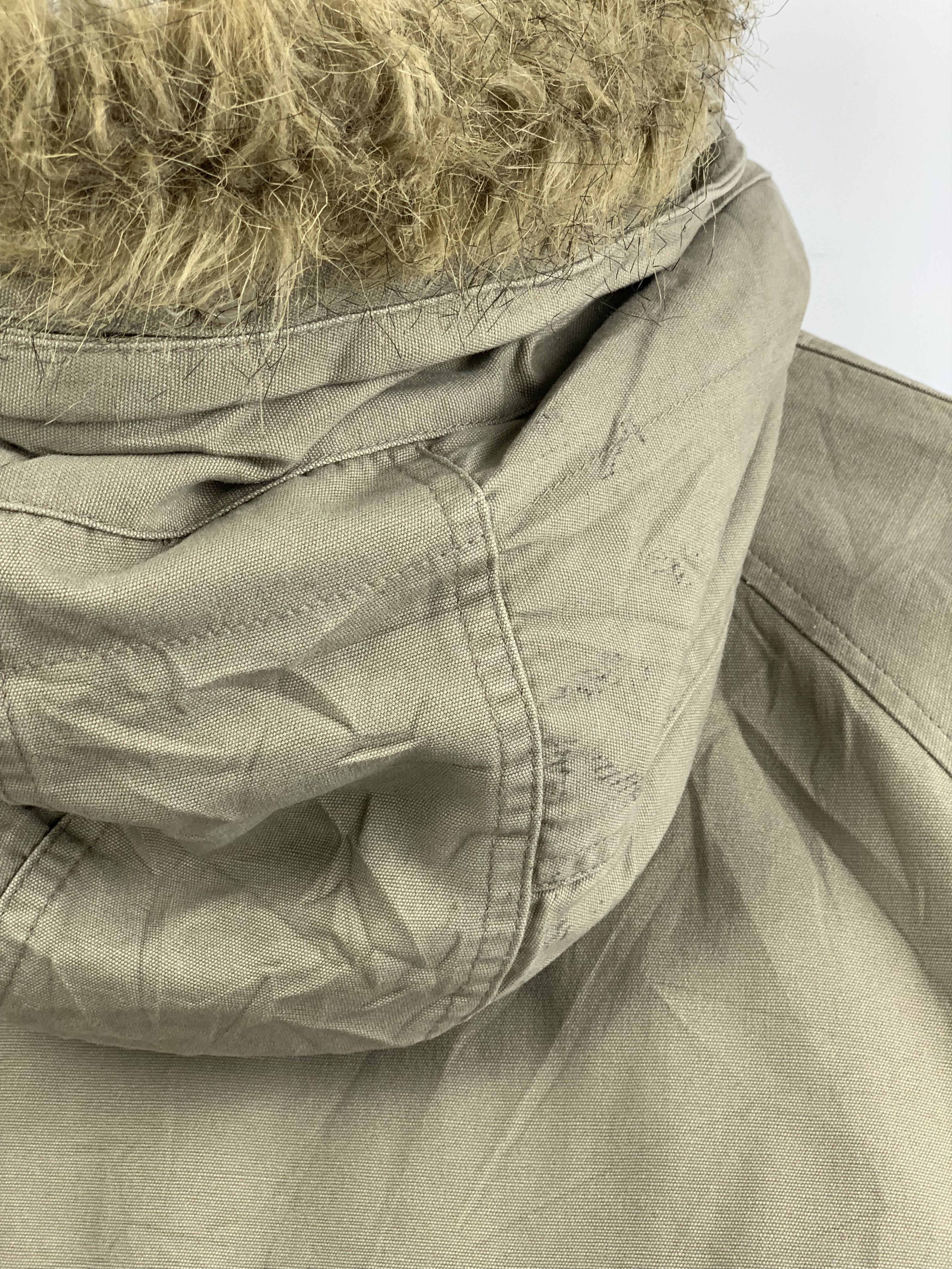 Japanese Brand Vintage VOYAGE Sherpa Hoodie Parka Jacket Size US M / EU 48-50 / 2 - 8 Thumbnail