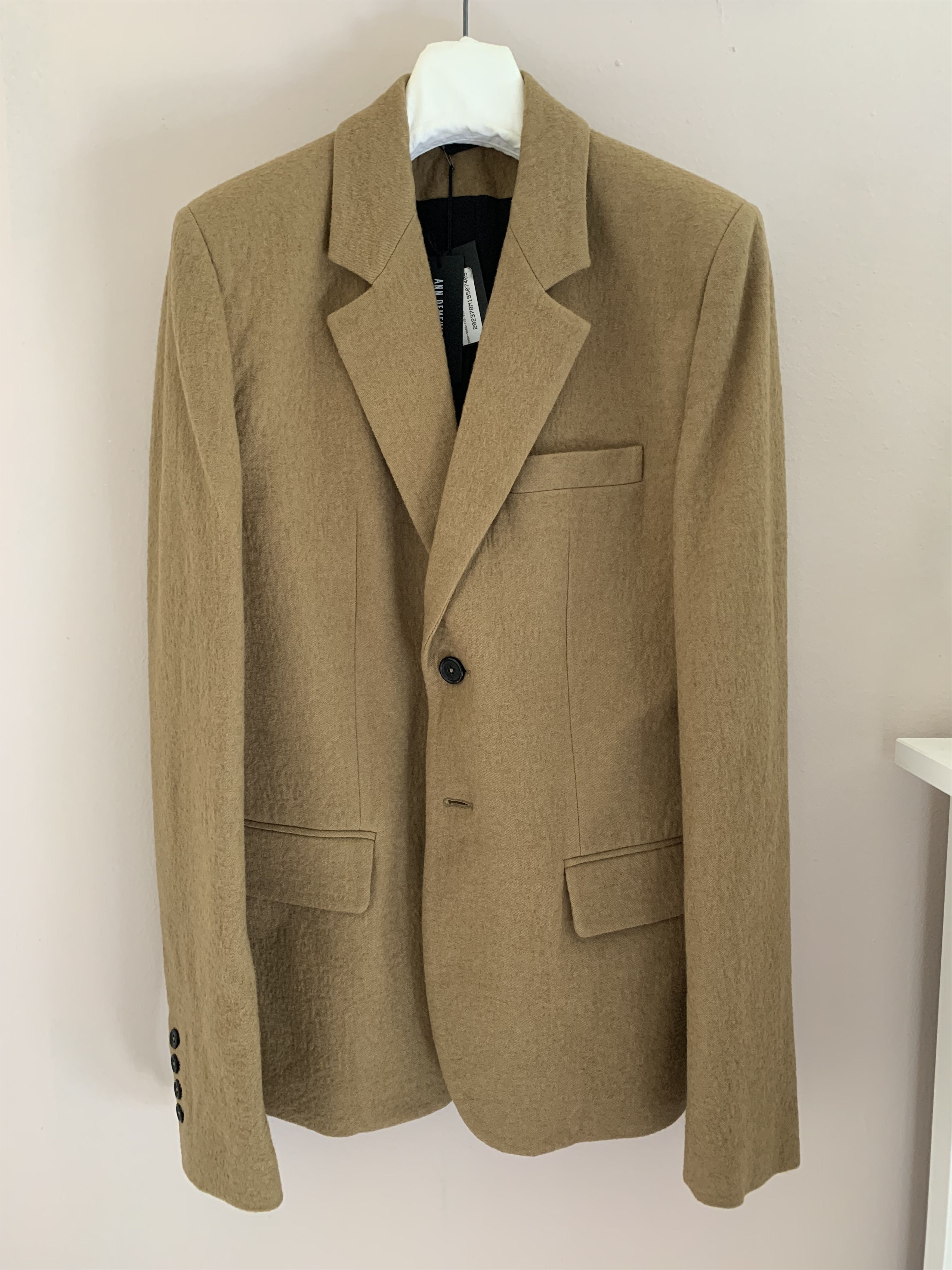 Ann Demeulemeester $1.7k runway FW20 Morris Jacket, L, Italy, SSENSE Size 40R - 2 Thumbnail