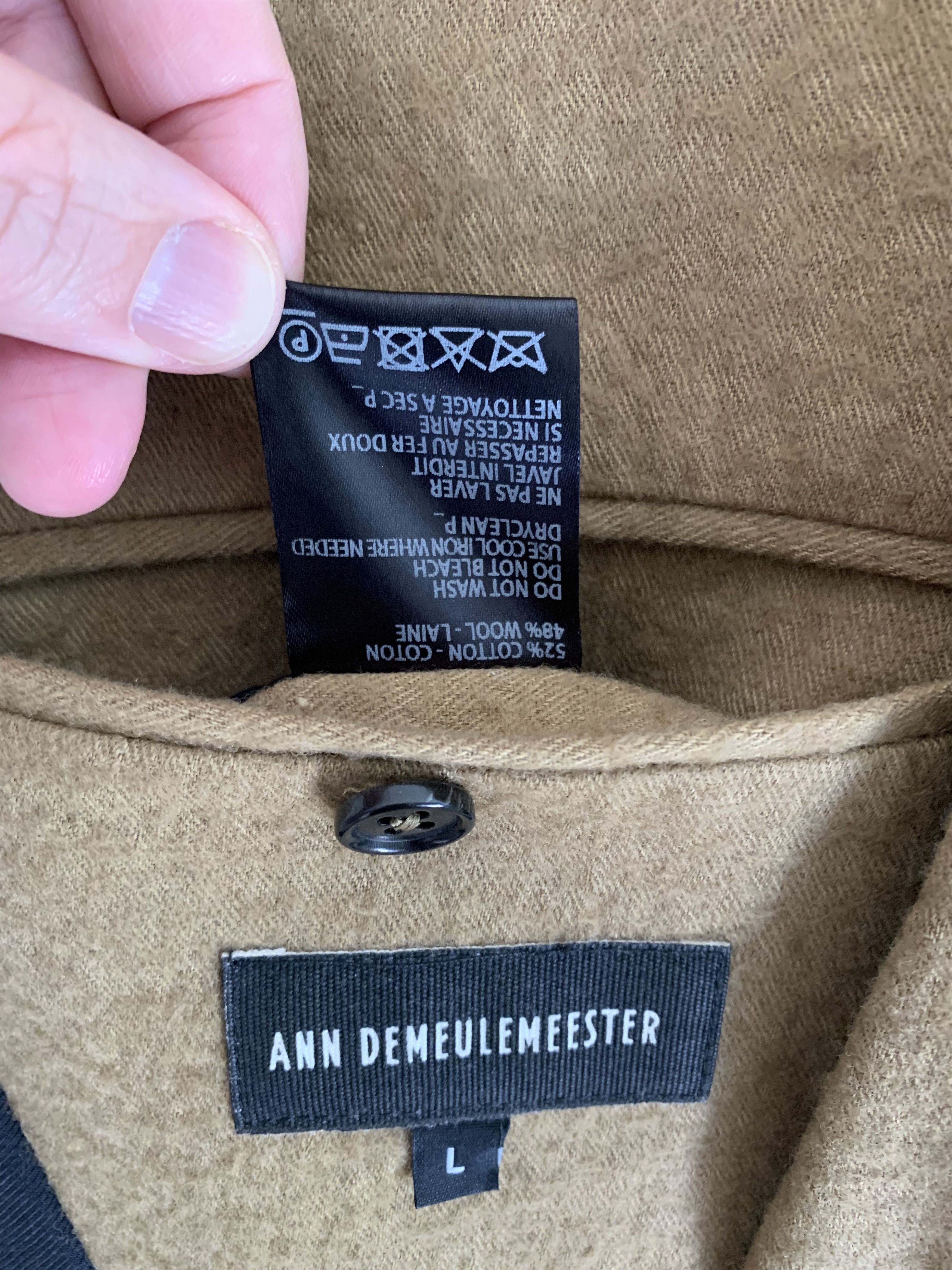 Ann Demeulemeester $1.7k runway FW20 Morris Jacket, L, Italy, SSENSE Size 40R - 15 Thumbnail