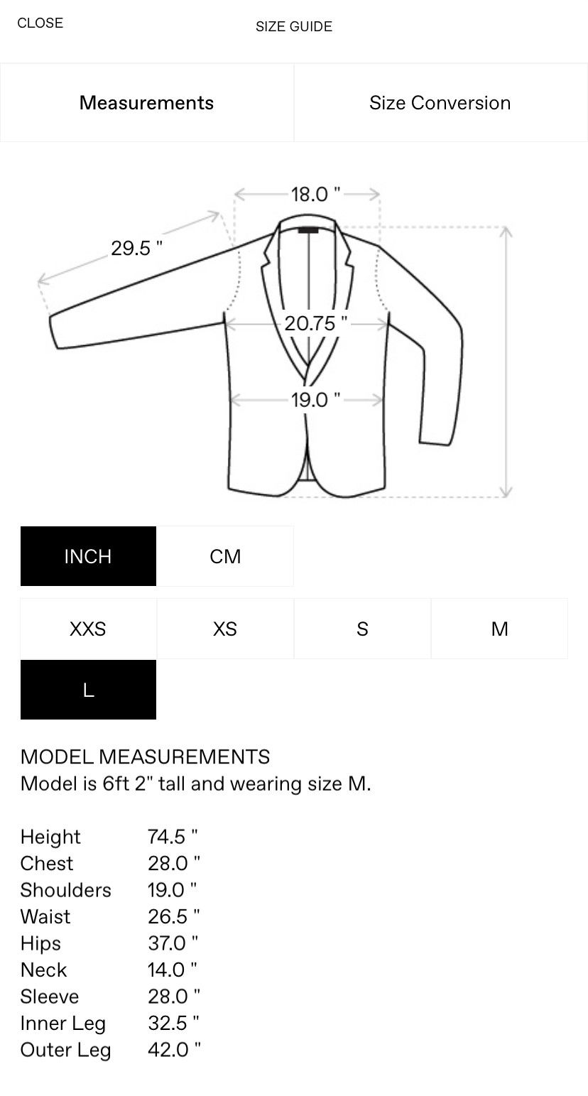 Ann Demeulemeester $1.7k runway FW20 Morris Jacket, L, Italy, SSENSE Size 40R - 18 Thumbnail