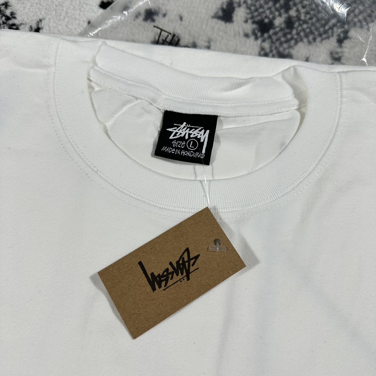 Stussy STUSSY SHATTERED TEE IN WHITE - LARGE Size US L / EU 52-54 / 3 - 5 Thumbnail