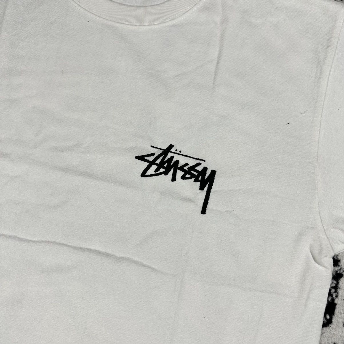 Stussy STUSSY SHATTERED TEE IN WHITE - LARGE Size US L / EU 52-54 / 3 - 3 Thumbnail