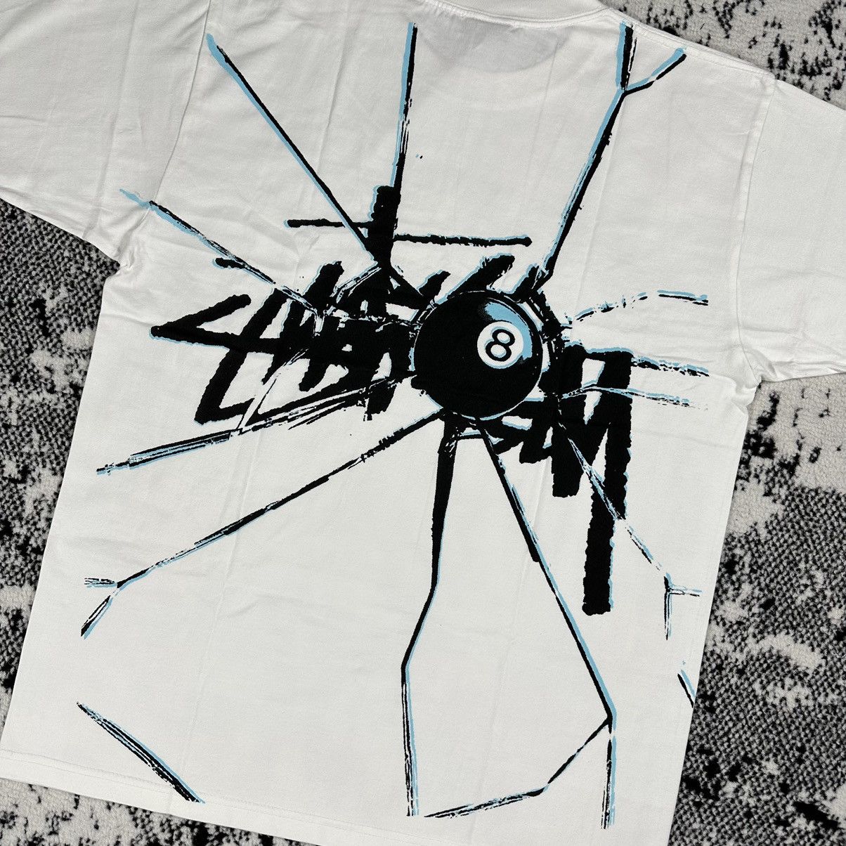 Stussy STUSSY SHATTERED TEE IN WHITE - LARGE Size US L / EU 52-54 / 3 - 4 Thumbnail