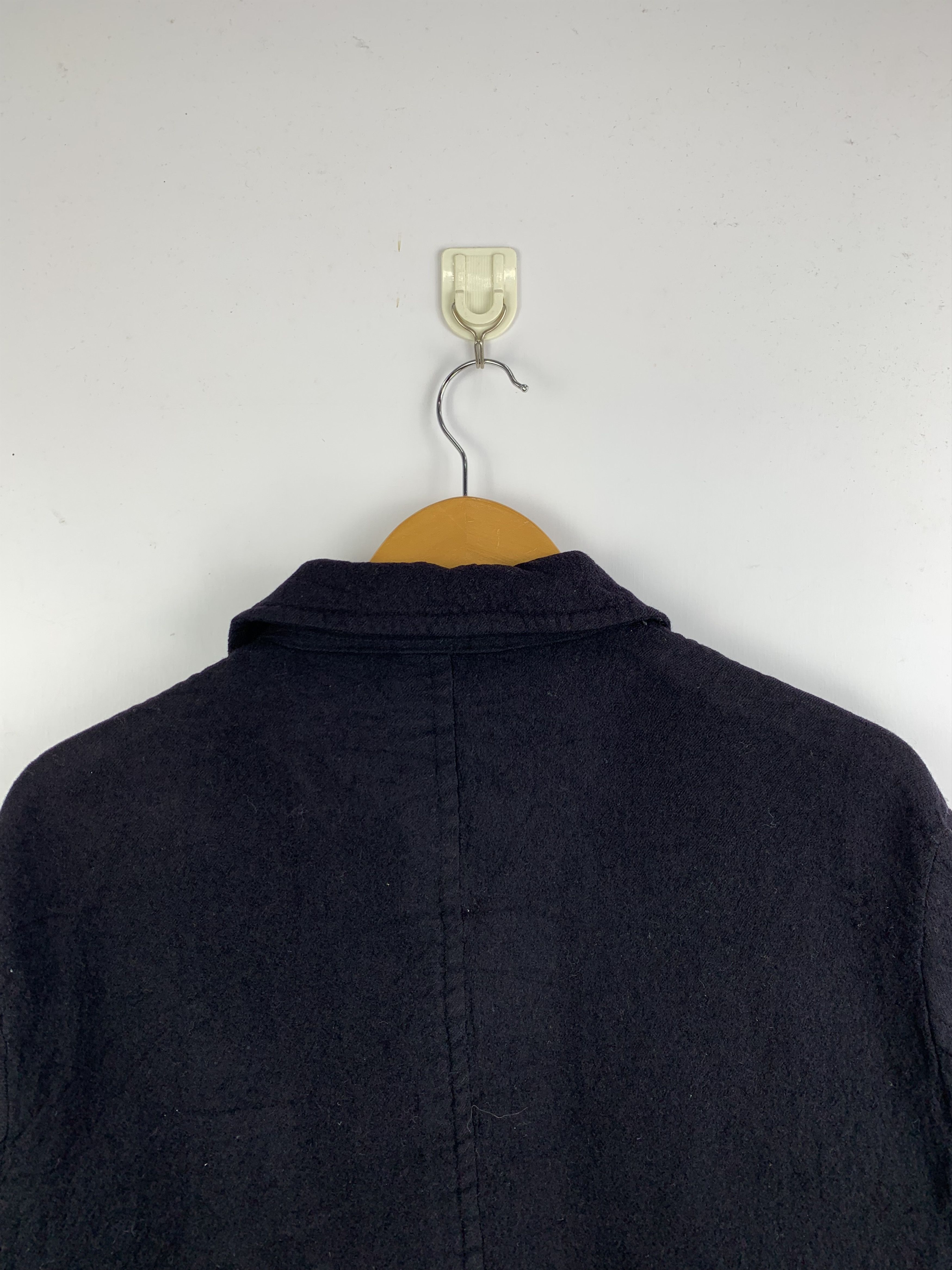 Other Vintage Y’s for men by Yohji Yamamoto Black Wool Work Jacket Size US L / EU 52-54 / 3 - 6 Thumbnail