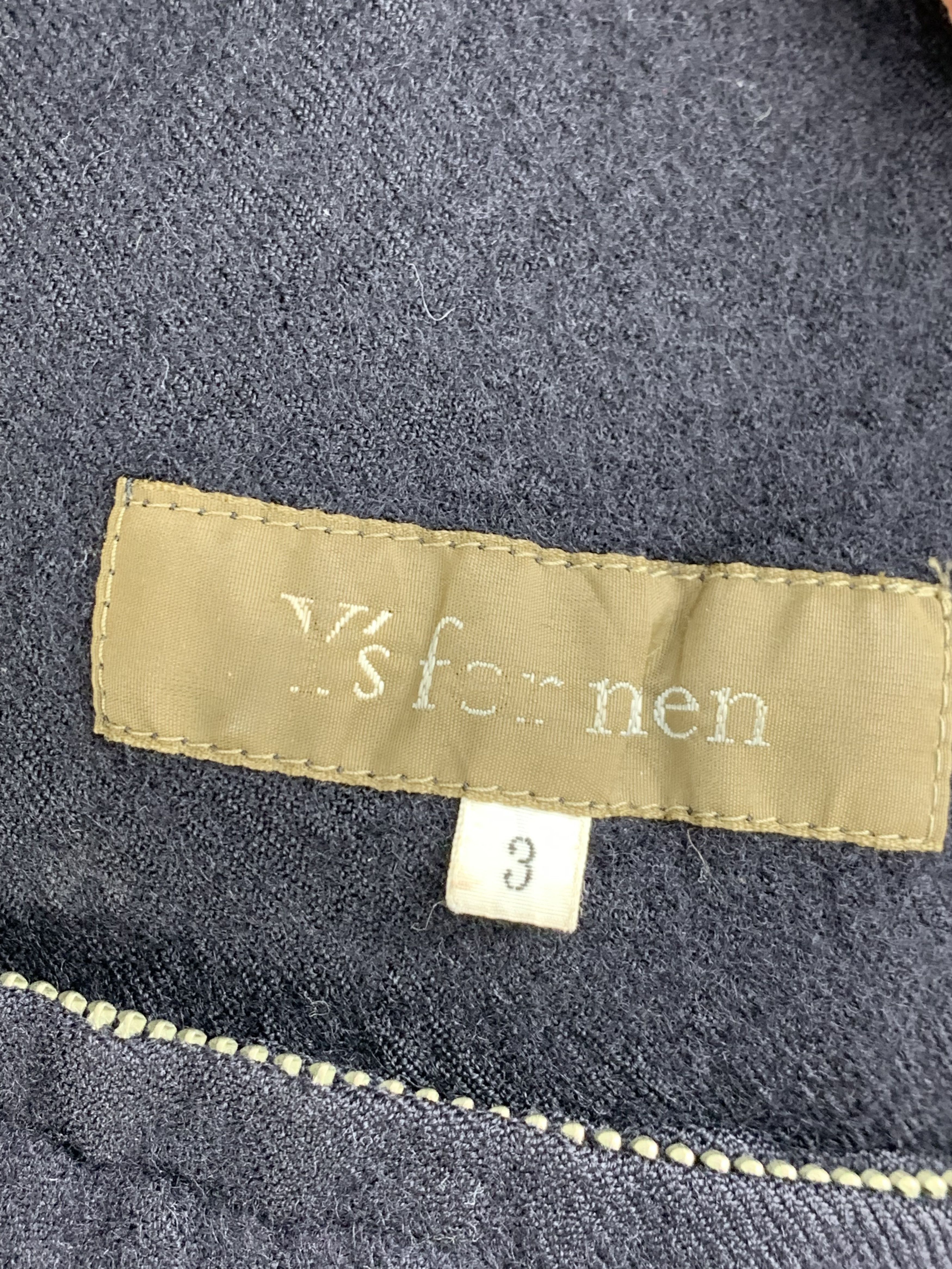 Other Vintage Y’s for men by Yohji Yamamoto Black Wool Work Jacket Size US L / EU 52-54 / 3 - 8 Thumbnail