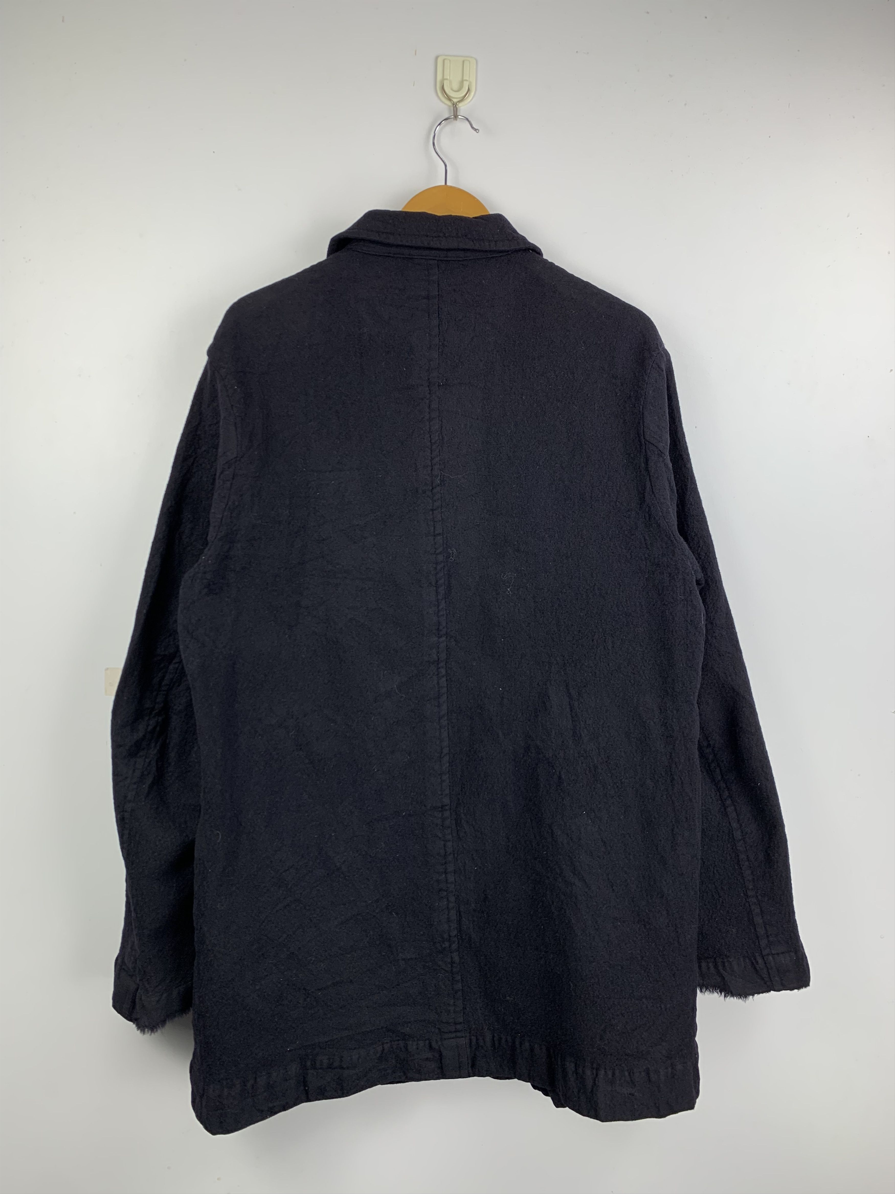 Other Vintage Y’s for men by Yohji Yamamoto Black Wool Work Jacket Size US L / EU 52-54 / 3 - 5 Thumbnail