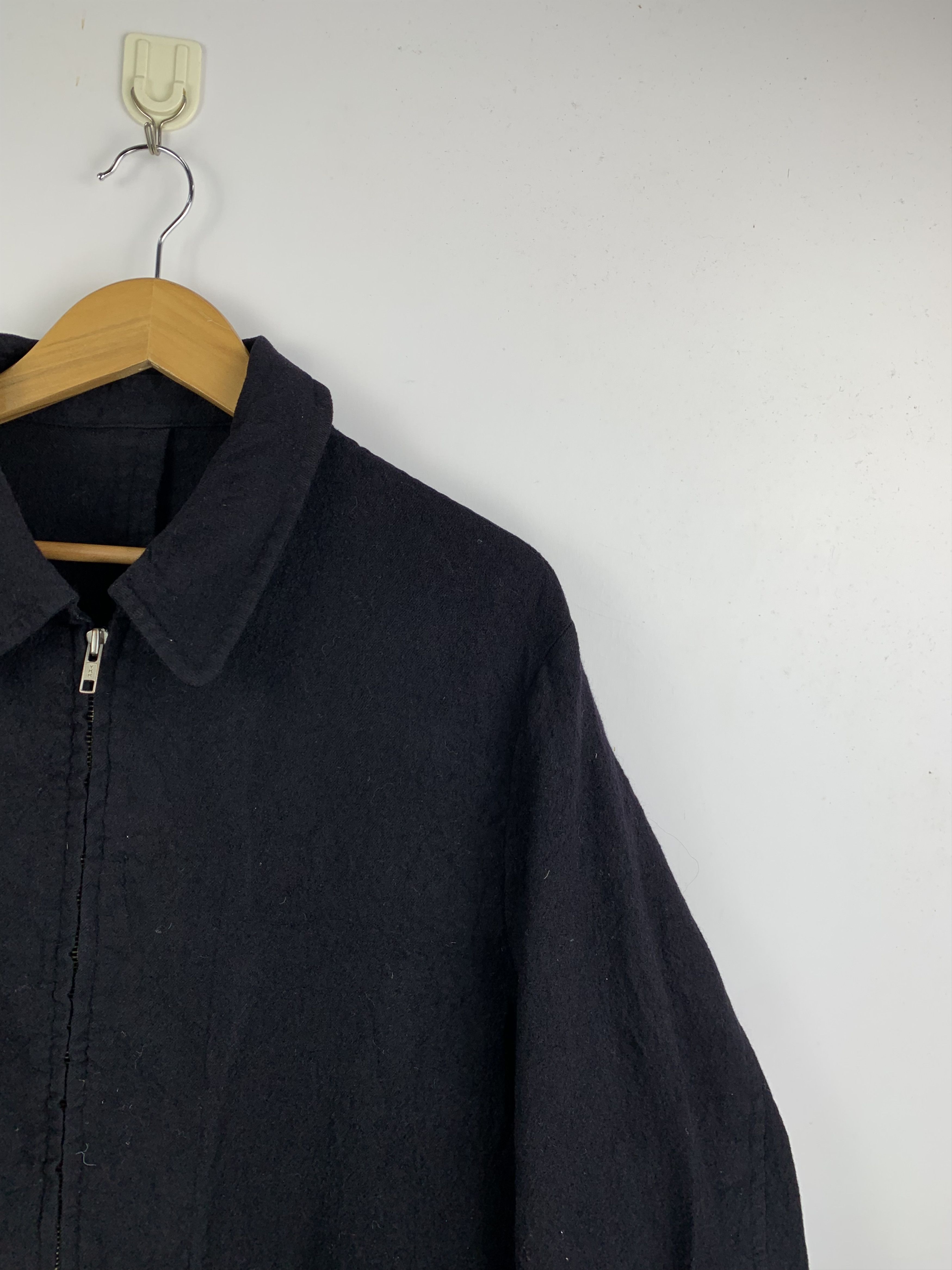 Other Vintage Y’s for men by Yohji Yamamoto Black Wool Work Jacket Size US L / EU 52-54 / 3 - 4 Thumbnail