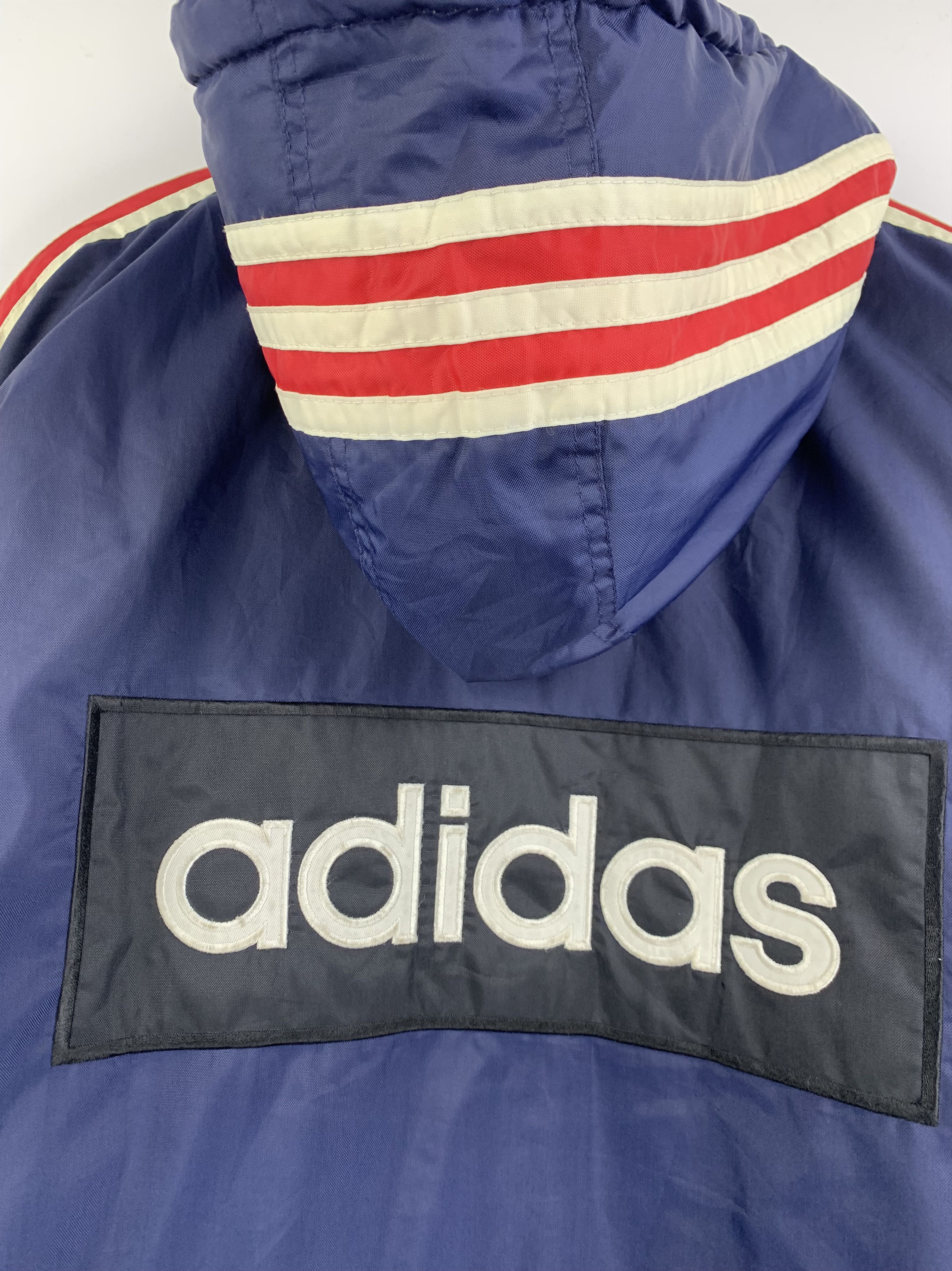 Adidas Vintage ADIDAS Hoodie Zip Up Long Jacket Size US XL / EU 56 / 4 - 11 Thumbnail