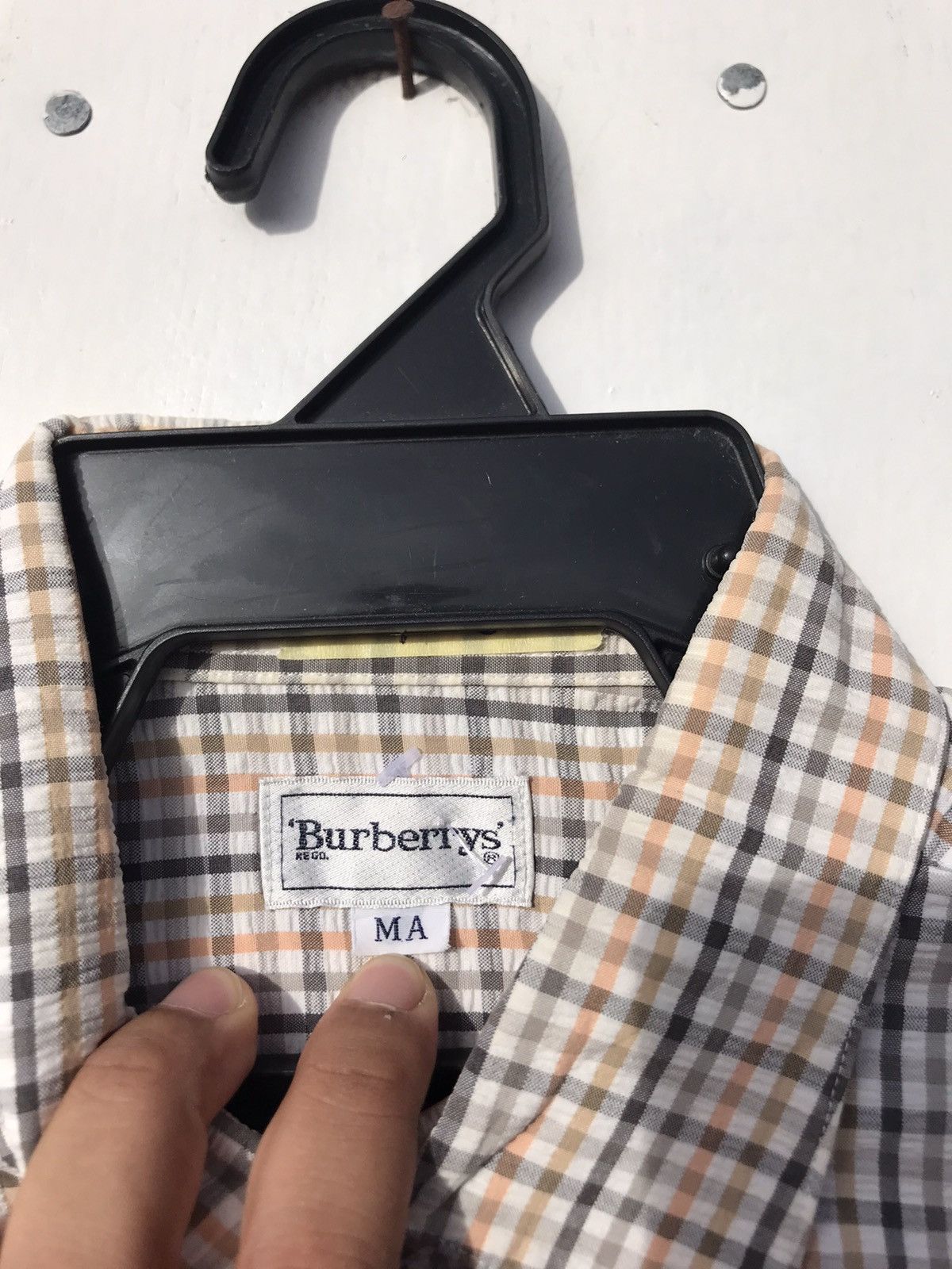 Burberry Vintage Burberry Checkered Shirt Size US M / EU 48-50 / 2 - 3 Thumbnail
