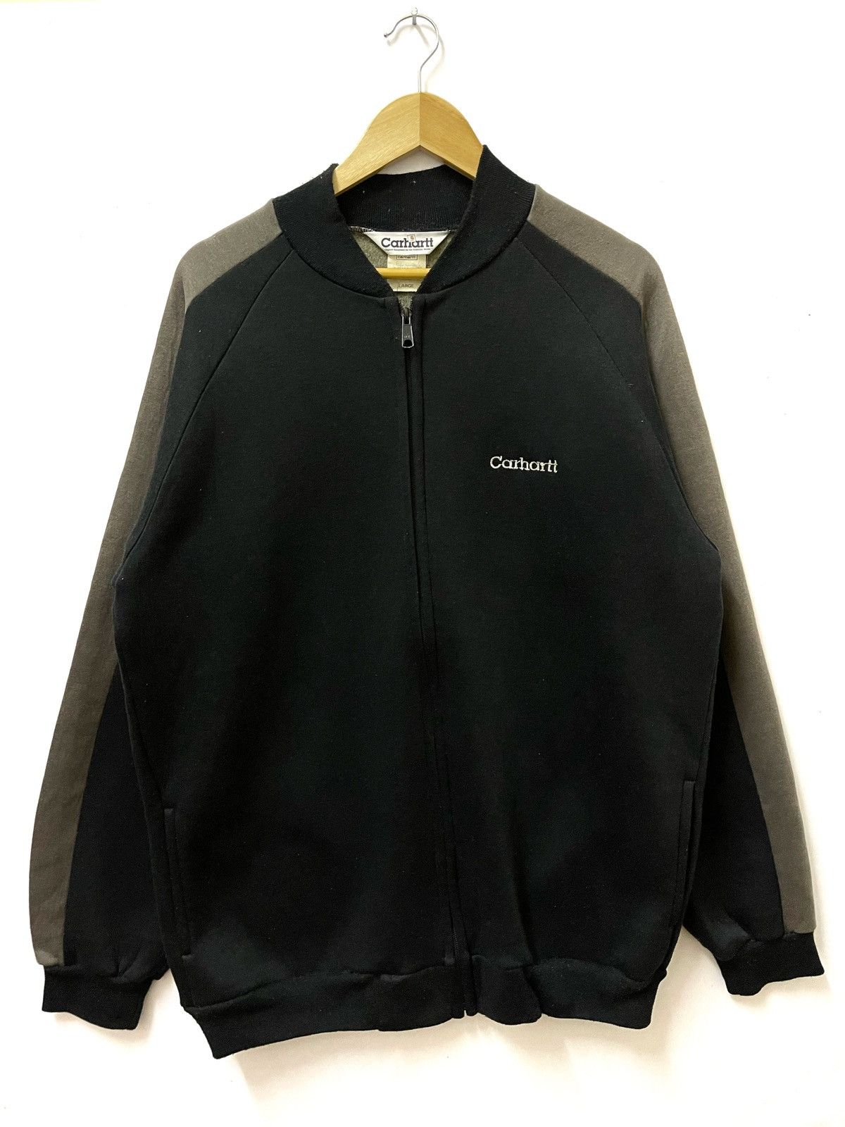 Carhartt × Vintage Vintage Carhartt Full Zipper Jacket Black Size US L / EU 52-54 / 3 - 2 Thumbnail