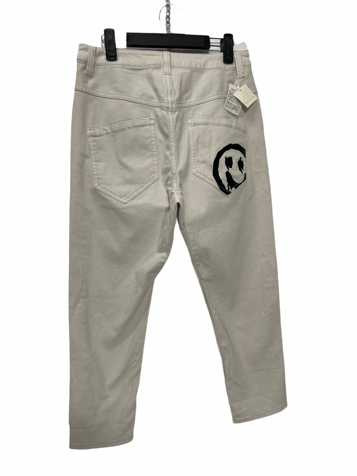 Japanese Brand World Wide Love Spell Out Riot Drop Croth Tapered 15🟦 Size US 30 / EU 46 - 4 Thumbnail