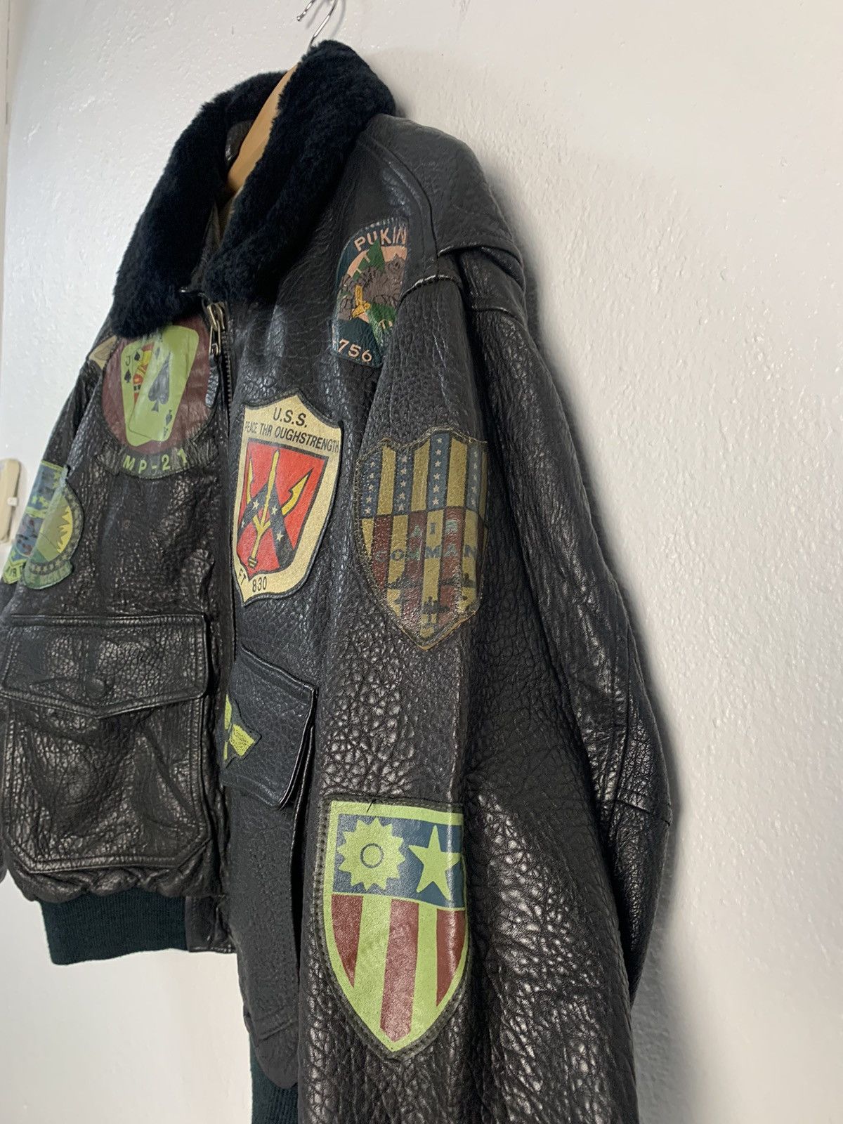 Japanese Brand Type G1 Us Army Air Force Leather Jacket Size US M / EU 48-50 / 2 - 6 Thumbnail