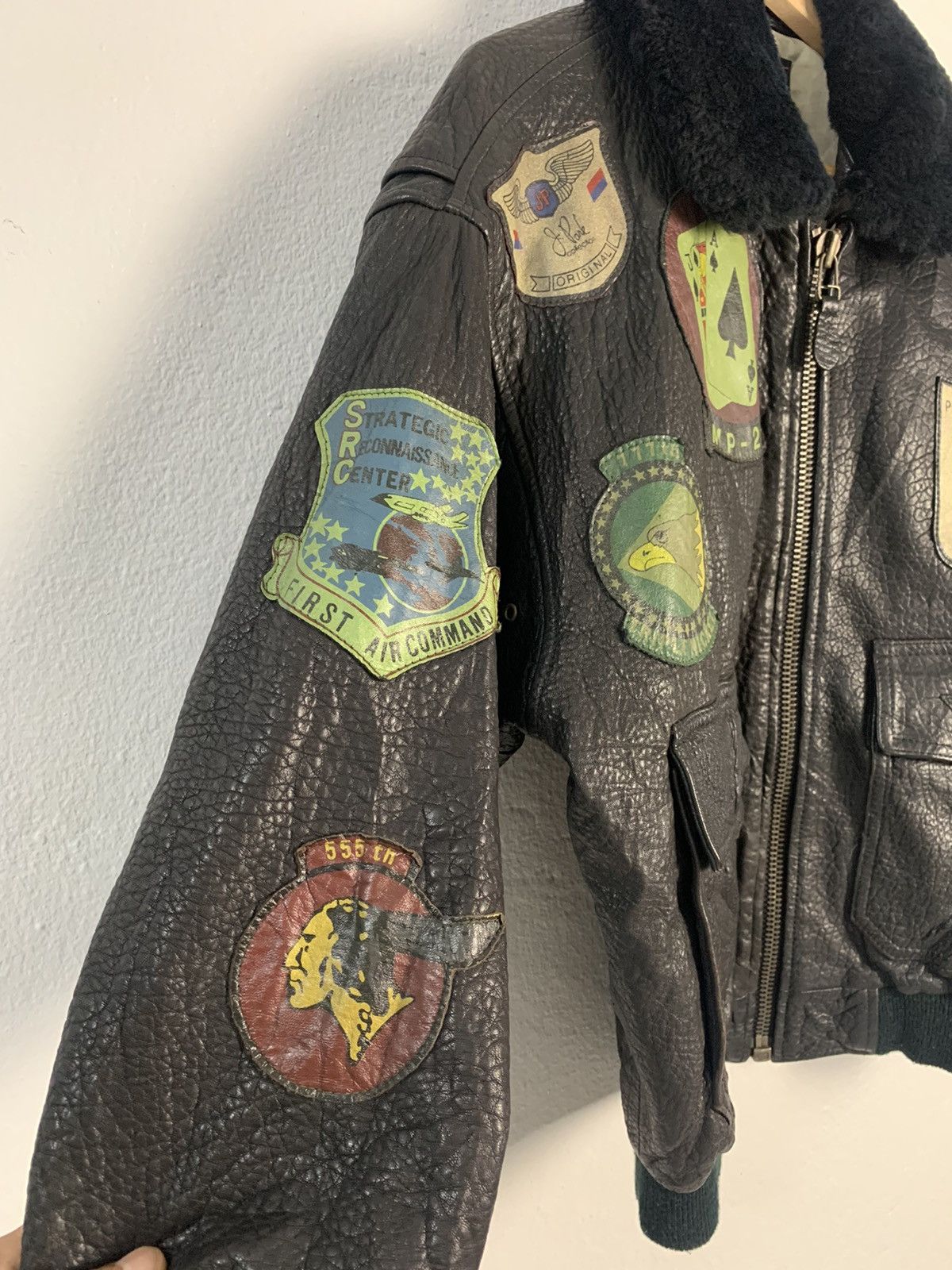 Japanese Brand Type G1 Us Army Air Force Leather Jacket Size US M / EU 48-50 / 2 - 5 Thumbnail