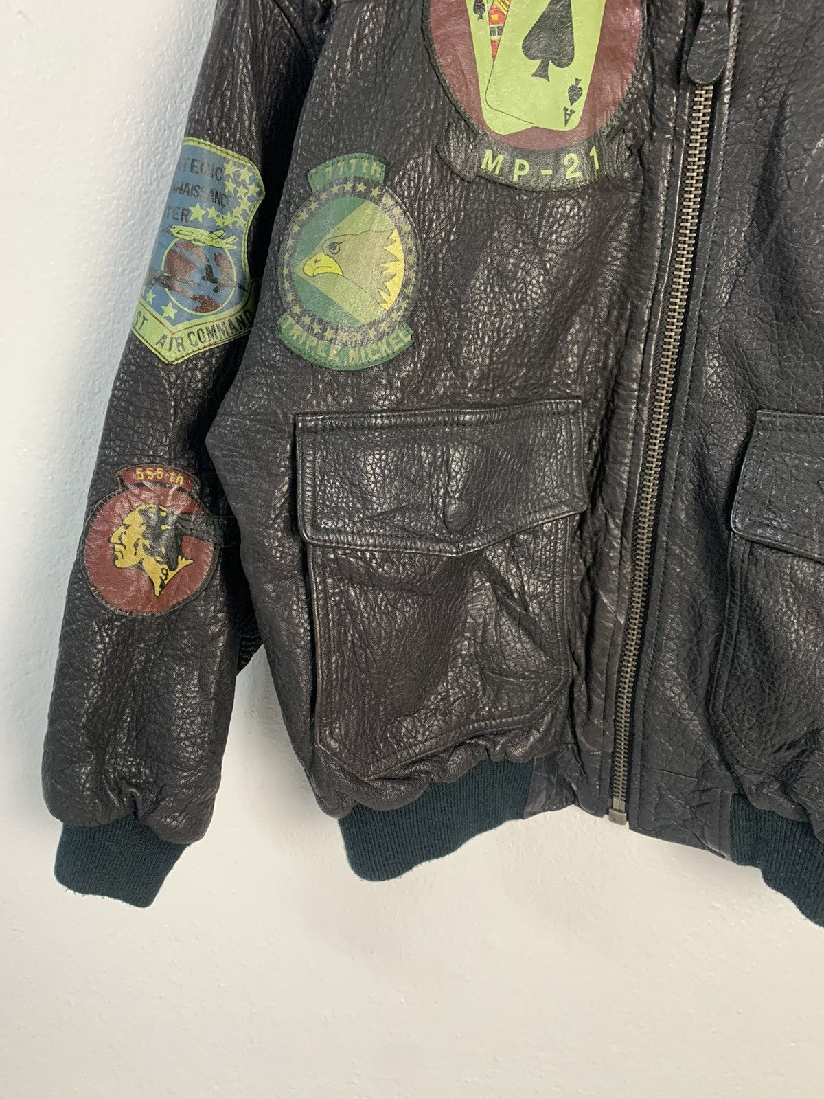 Japanese Brand Type G1 Us Army Air Force Leather Jacket Size US M / EU 48-50 / 2 - 3 Thumbnail