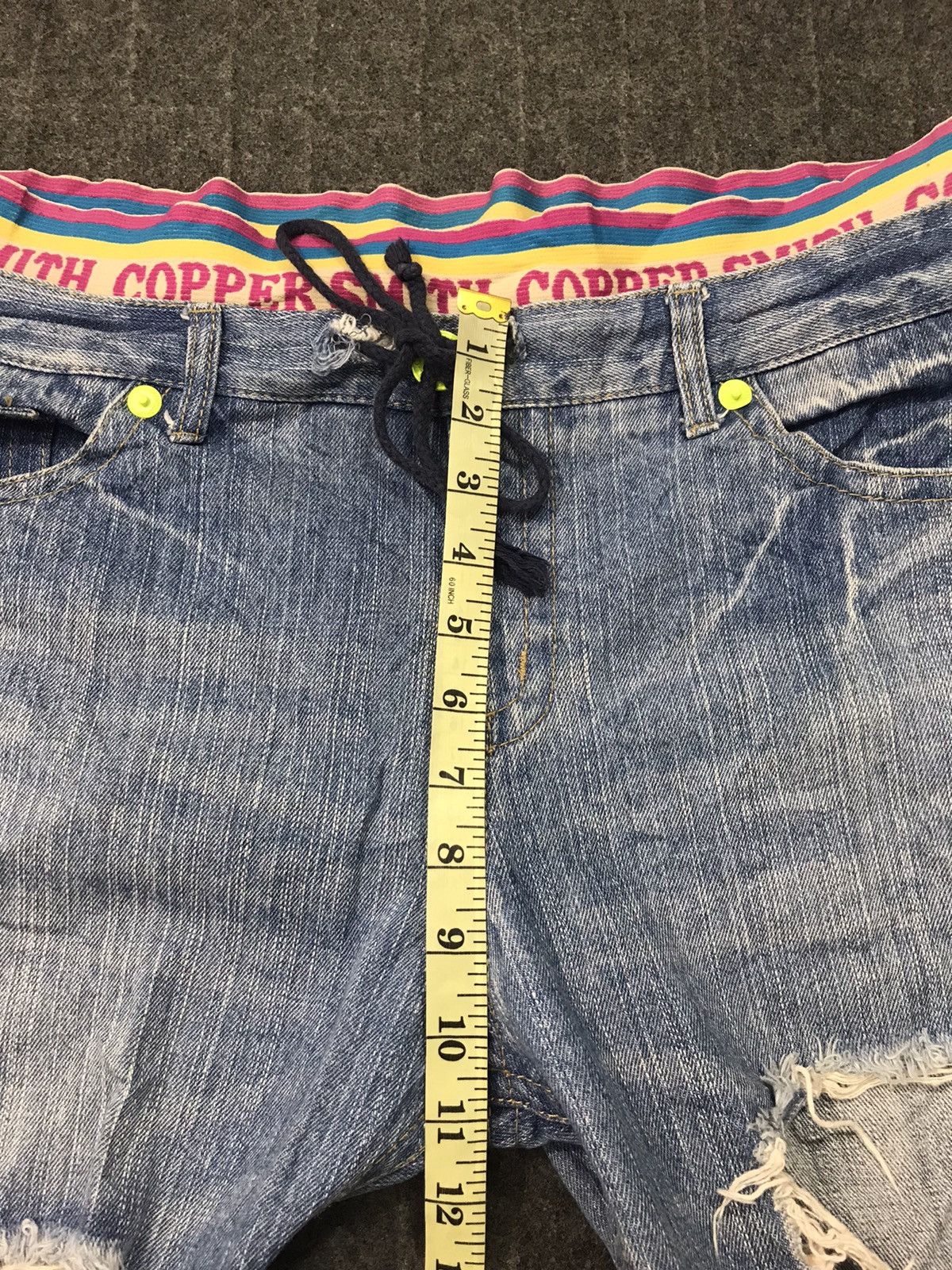 Japanese Brand × Vintage Copper Smith Straight Cut Style Denim Pants Jeans Size 35" - 12 Thumbnail