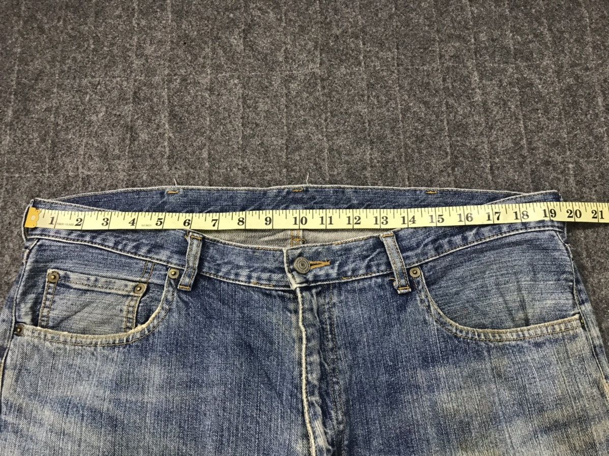 Japanese Brand × Vintage Straight Style Pants Distressed Denim Pant Trouser Big Size Size US 39 - 7 Thumbnail