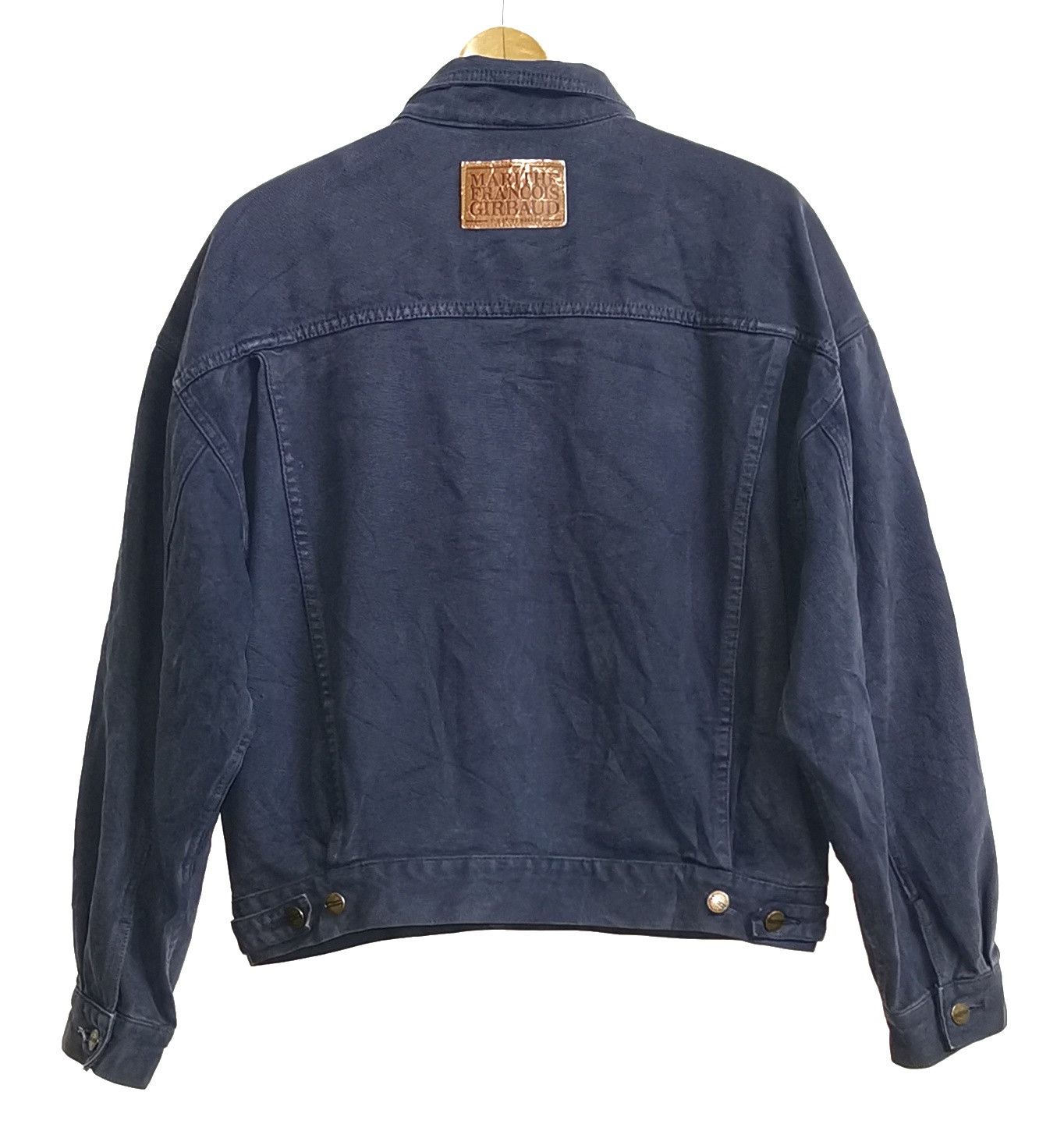 Marithe + Francois Girbaud Marithe Francois Girbaud Denim Trucker Jacket Size US M / EU 48-50 / 2 - 3 Thumbnail