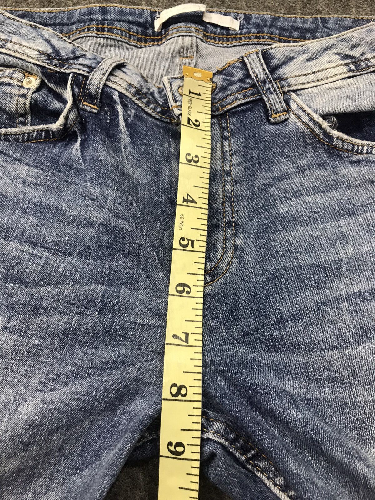 Vintage × Zara Zara Trafaluc Skinny Cut Style Embroidery Logo Denim Size 28" / US 6 / IT 42 - 10 Thumbnail