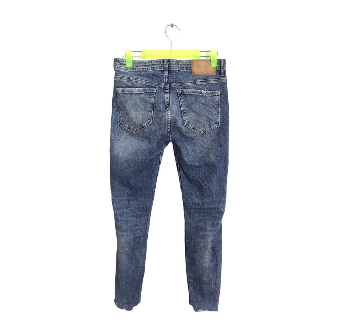 Vintage × Zara Zara Trafaluc Skinny Cut Style Embroidery Logo Denim Size 28" / US 6 / IT 42 - 2 Thumbnail