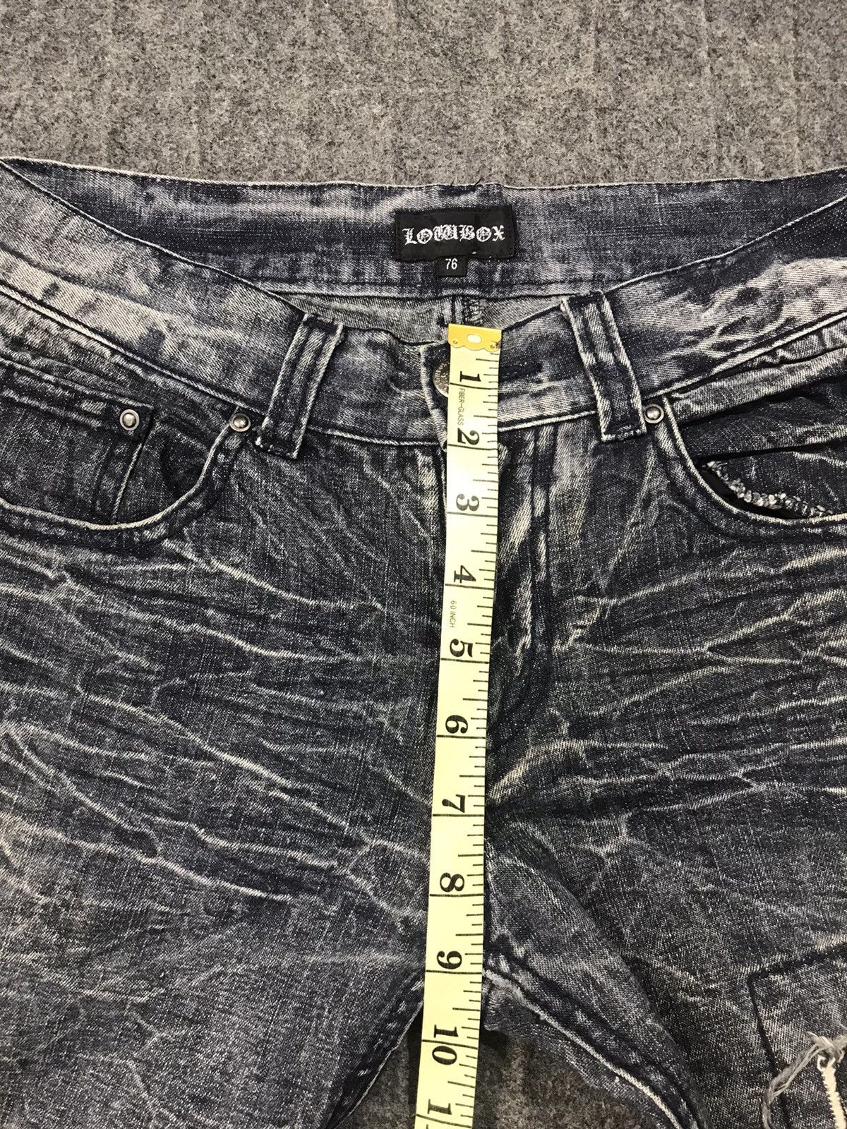 Japanese Brand × Vintage Lowbox Patchworks Art Embroidery Pants Distressed Denim Size 29" - 12 Thumbnail