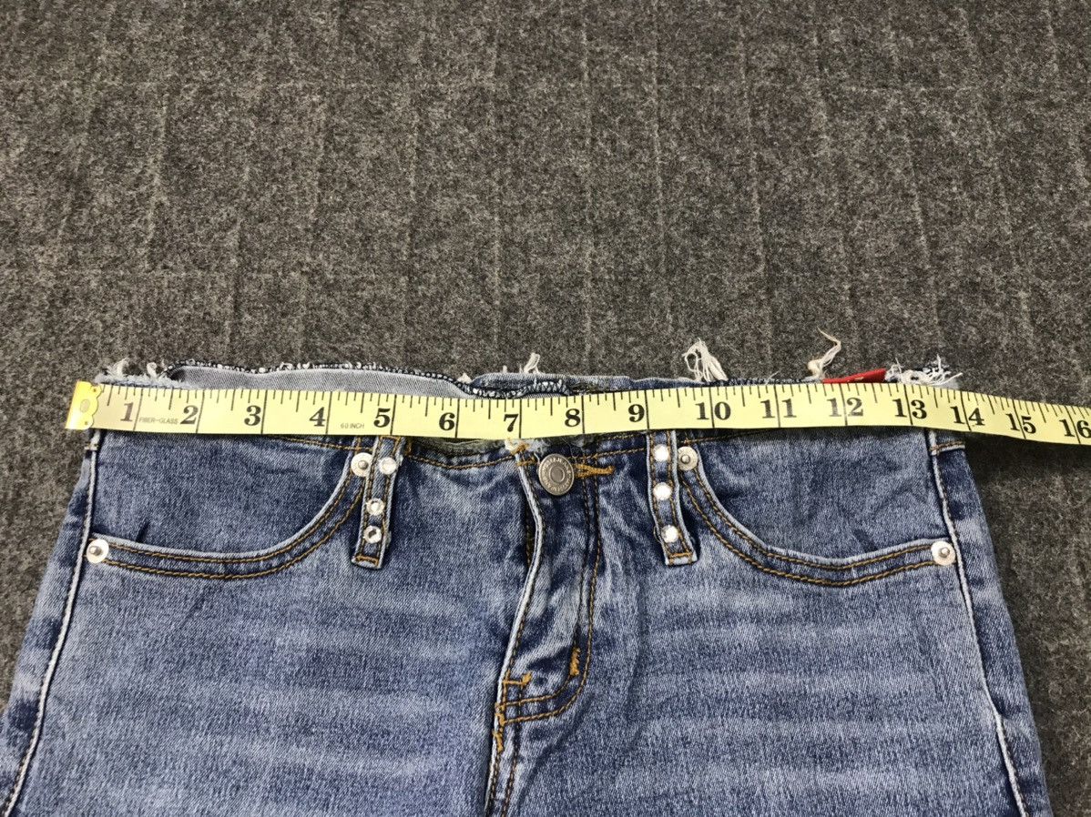 Japanese Brand × Vintage Japanese Brand Straight Cut Style Pants Distressed Denim Size 28" / US 6 / IT 42 - 8 Thumbnail