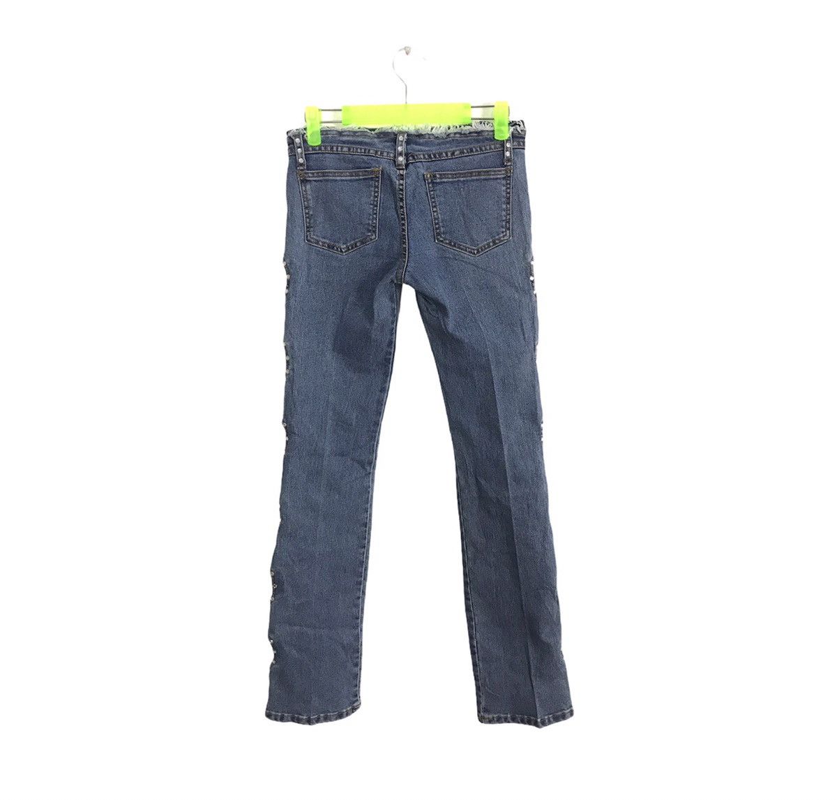 Japanese Brand × Vintage Japanese Brand Straight Cut Style Pants Distressed Denim Size 28" / US 6 / IT 42 - 2 Thumbnail