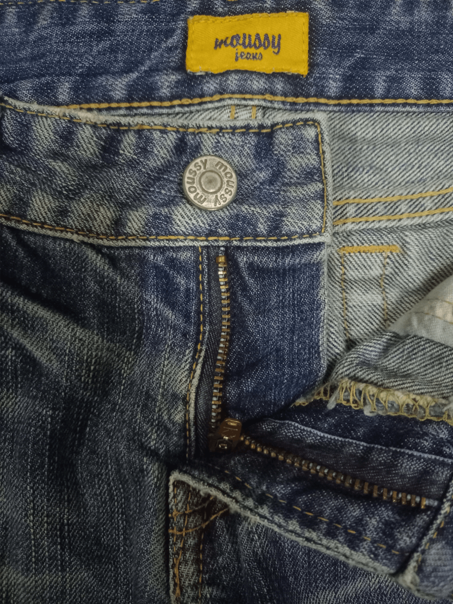 Japanese Brand Vintage Japanese Brand Blue Wash Flare Distressed Jeans Size US 28 / EU 44 - 3 Thumbnail