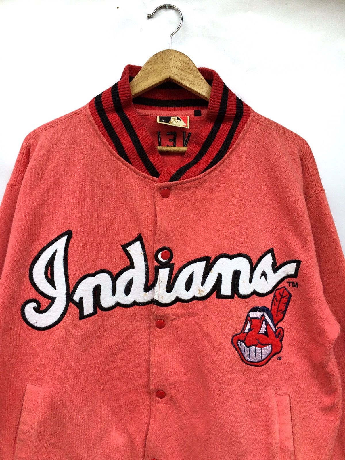 MLB Indiana Varsity Jacket Size US M / EU 48-50 / 2 - 2 Thumbnail