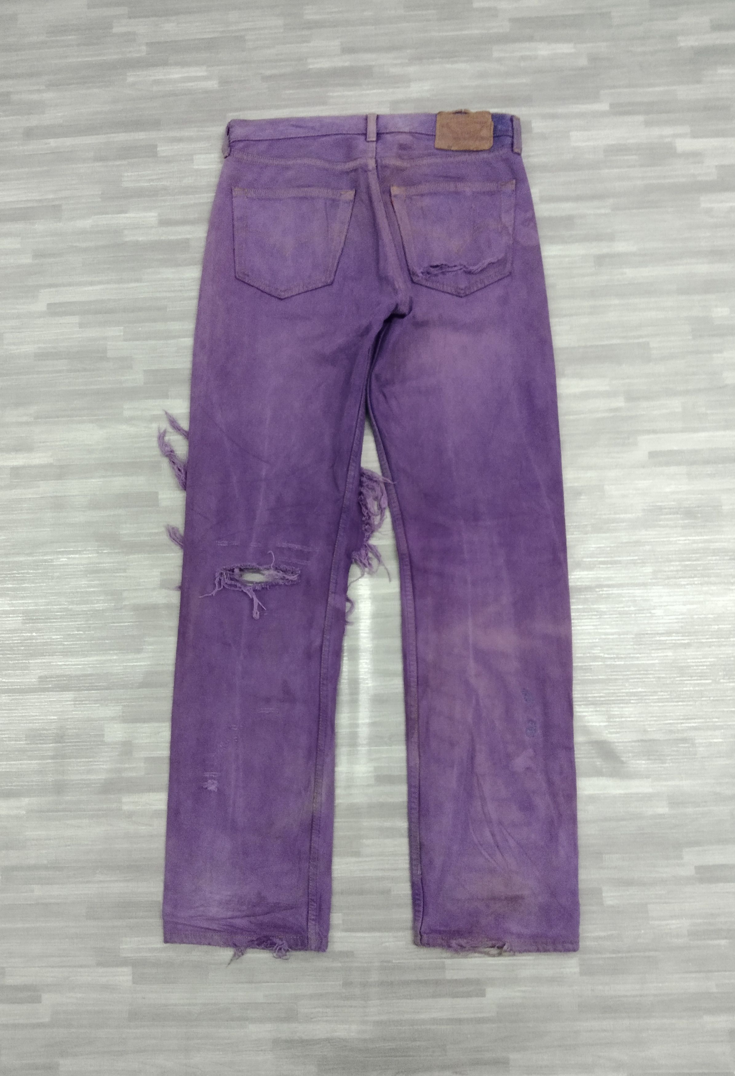 Levi's Vintage Clothing INSANE 90s🔥 LEVIS 501 VINTAGE 90s DENIM PANTS Size US 30 / EU 46 - 3 Thumbnail